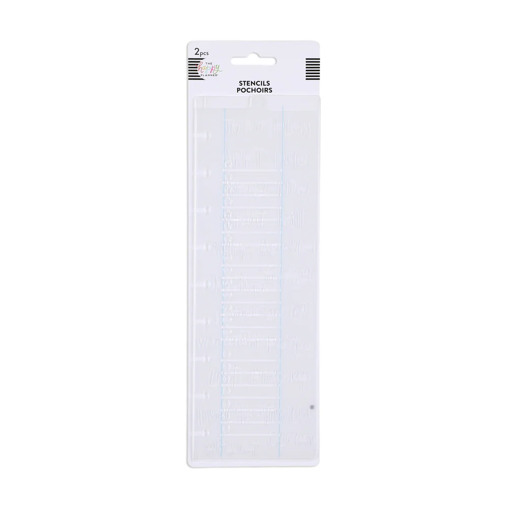 Snap In Stencil Bookmarks - 2 Pack