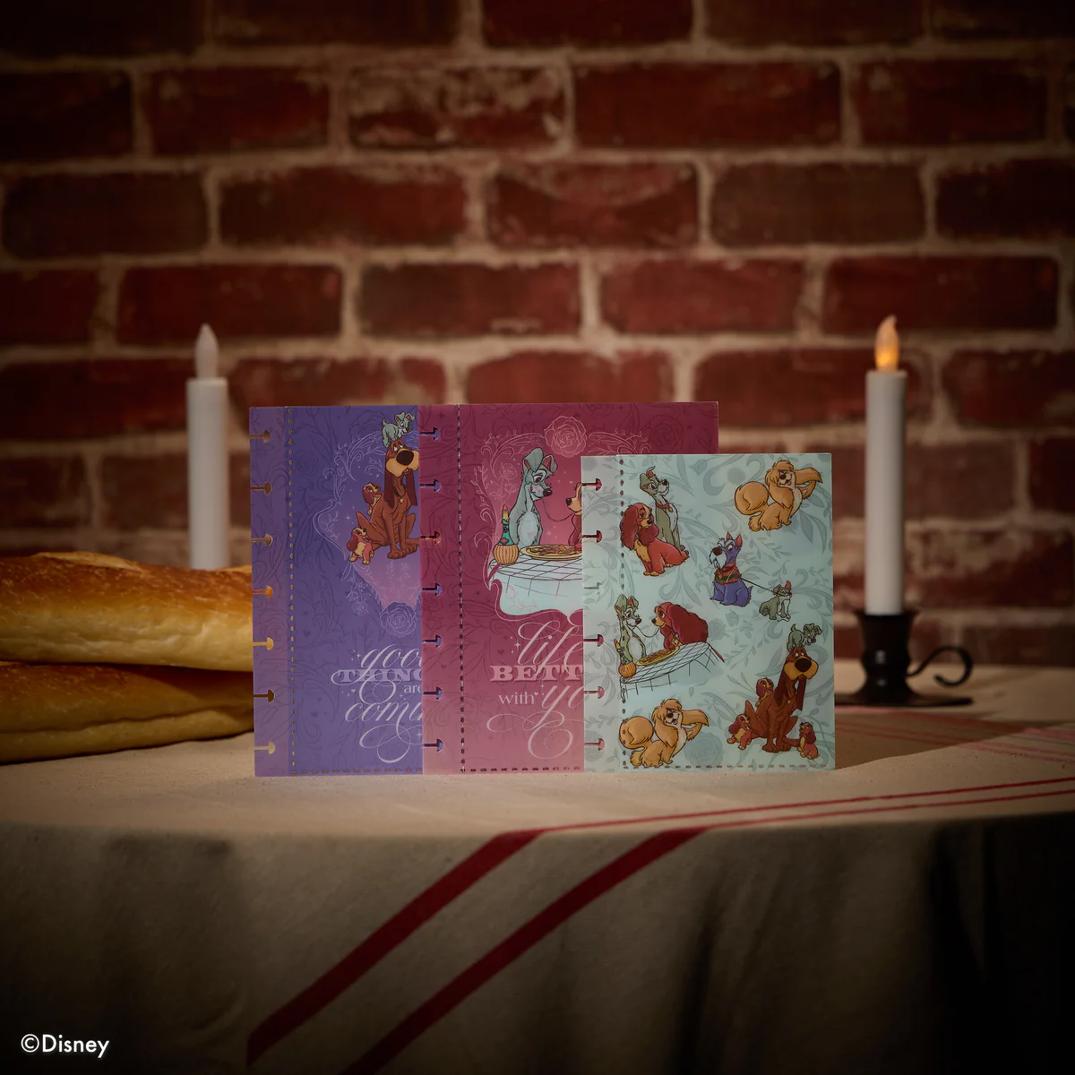 Disney Lady & The Tramp - Envelopes - 3 Pack 4 Disney Lady & The Tramp - Envelopes - 3 Pack