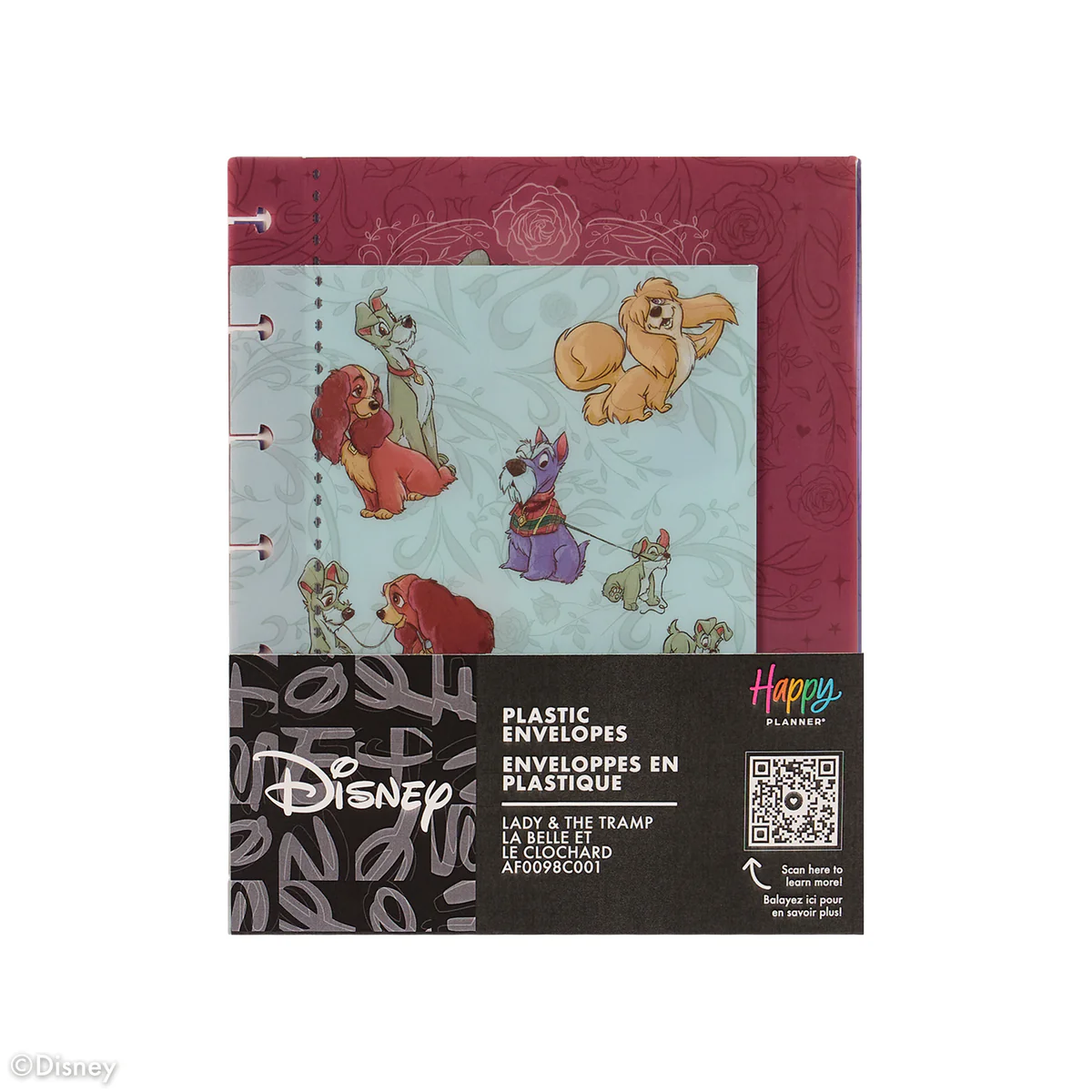Disney Lady & The Tramp - Envelopes - 3 Pack 6 Disney Lady & The Tramp - Envelopes - 3 Pack