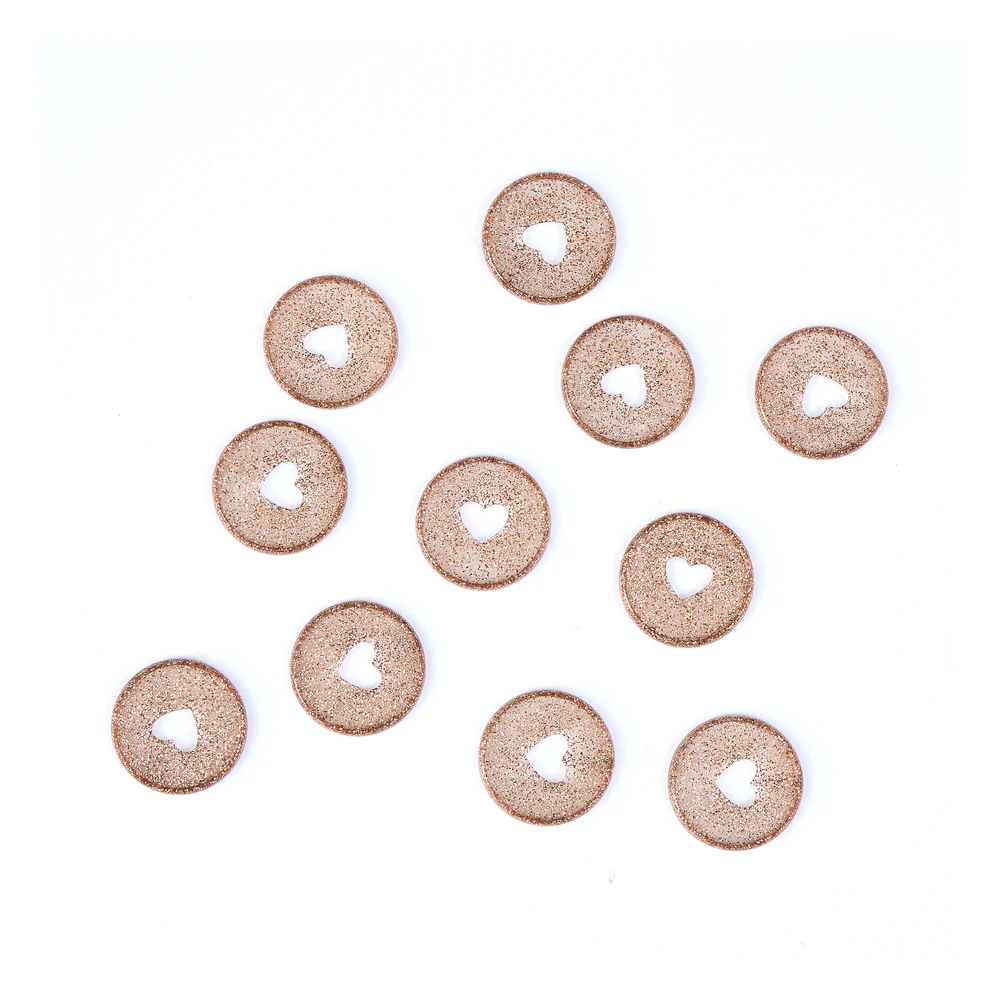 Chestnut Shimmer - Medium Plastic Disc Set 4 Chestnut Shimmer - Medium Plastic Disc Set