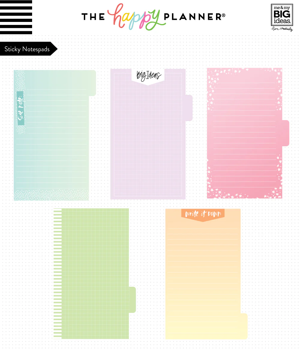 Pastels - Sticky Note Tabs