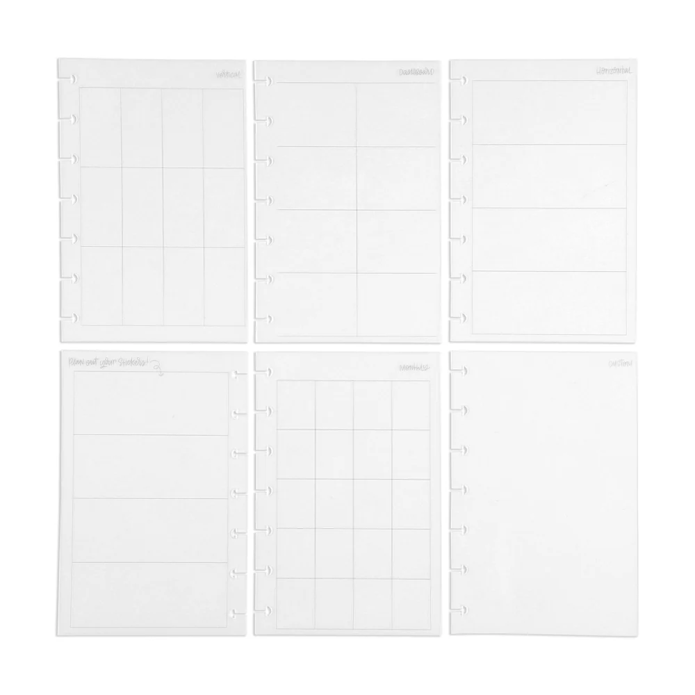 Mini Clear Sticker Planning Guide