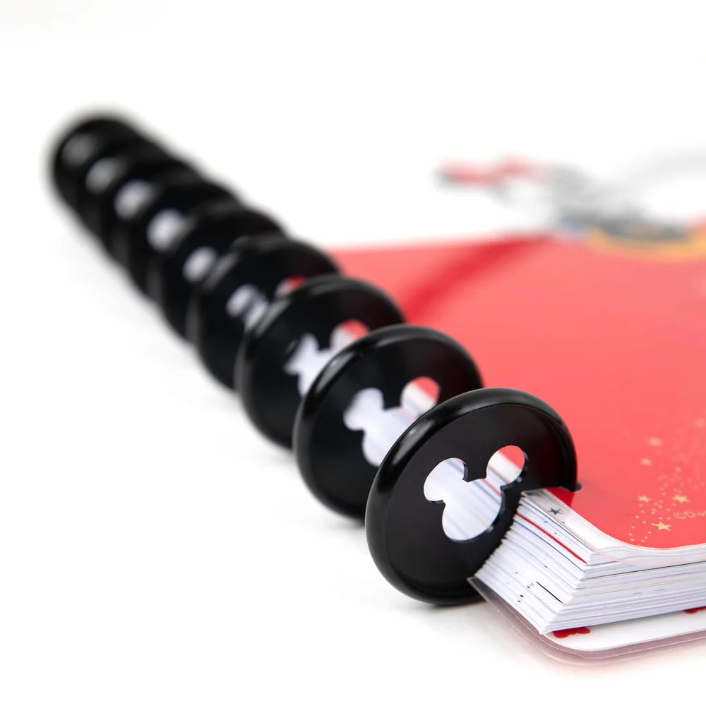 Mickey Mouse Medium Metal Disc Set - Black 2 Mickey Mouse Medium Metal Disc Set - Black