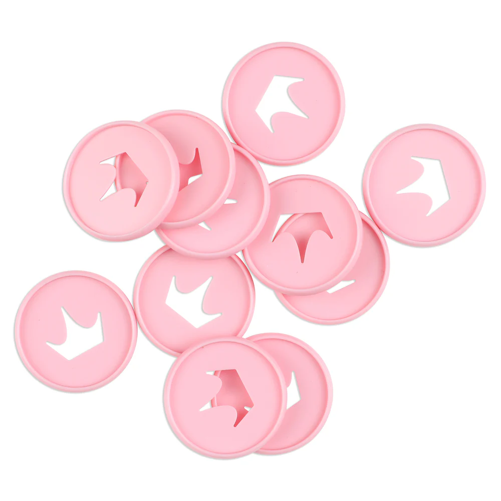 Disney © Princess Pink Crown Medium Plastic Disc Set