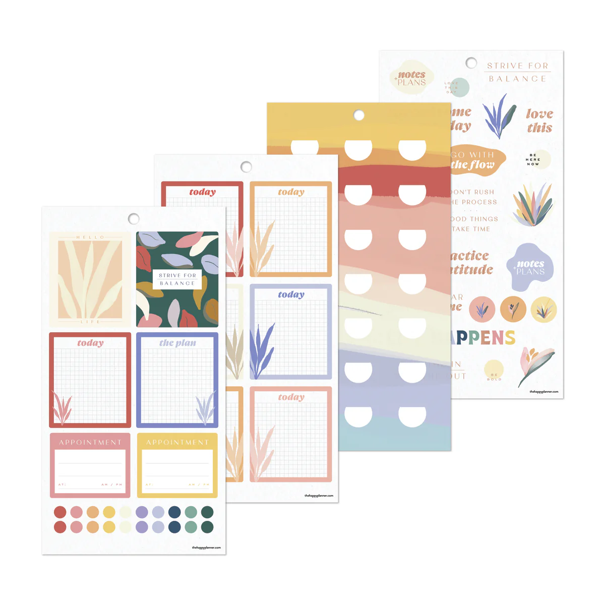 Serene Shapes - Value Pack Stickers - Mini 10 Serene Shapes - Value Pack Stickers - Mini
