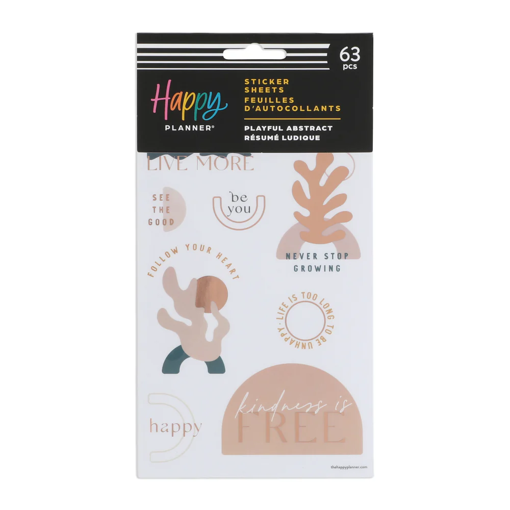 Playful Abstract  - 5 Sticker Sheets