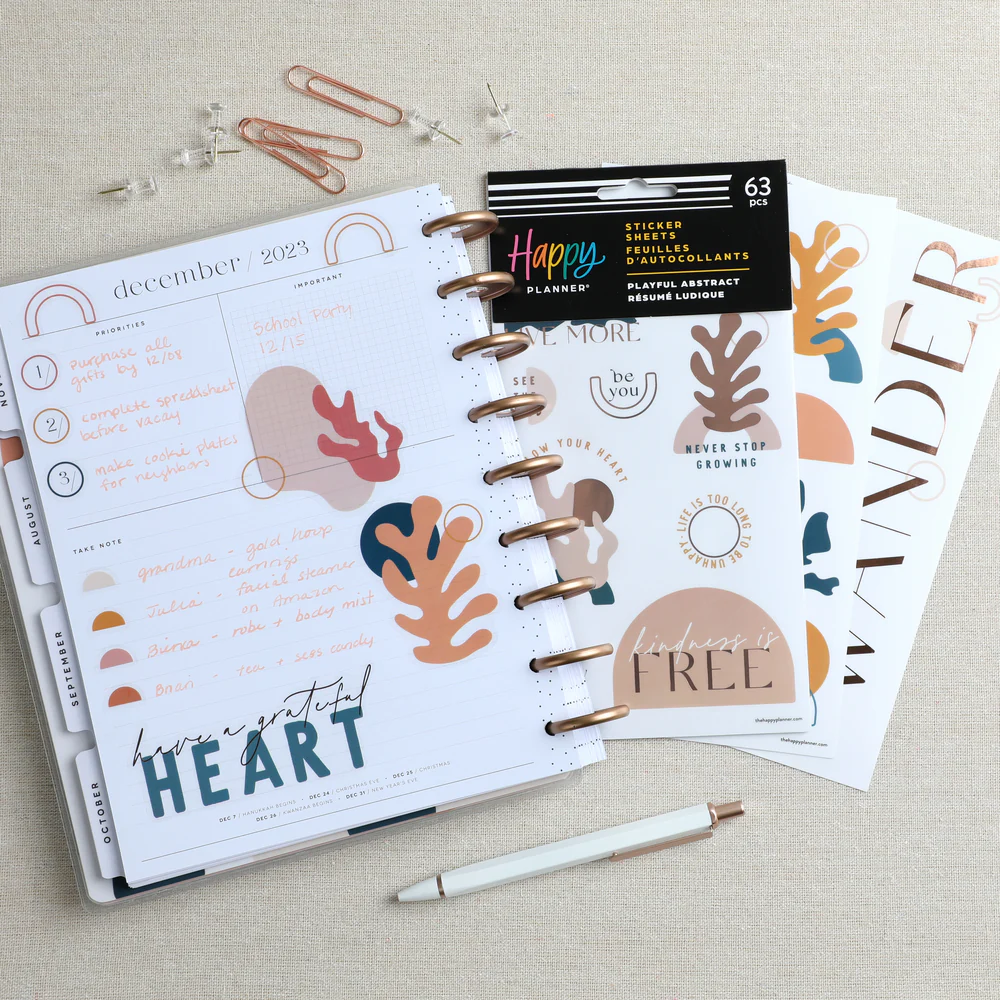 Playful Abstract - 5 Sticker Sheets 3 Playful Abstract - 5 Sticker Sheets