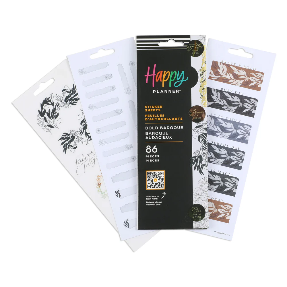 Bold Baroque - 8 Sticker Sheets