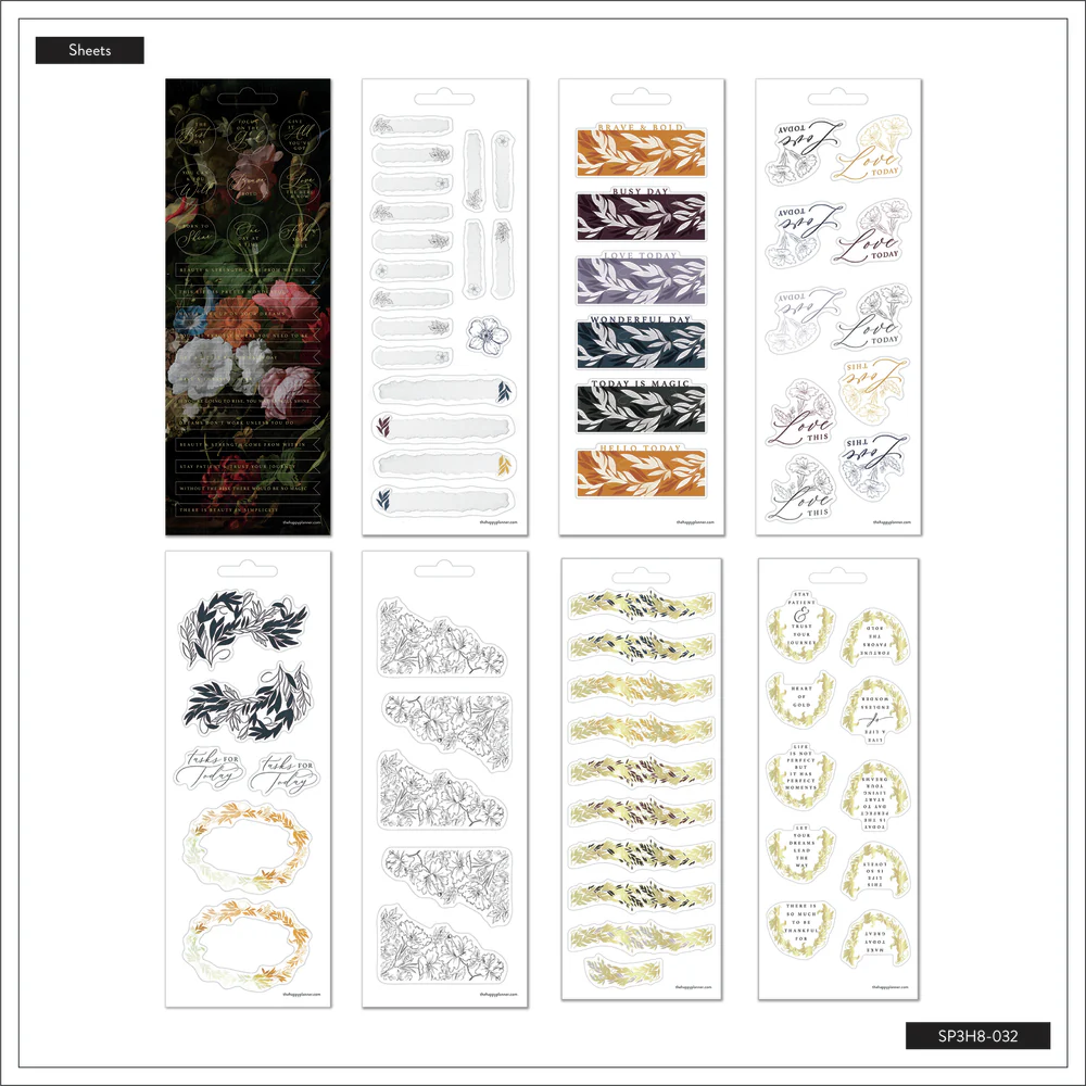 Bold Baroque - 8 Sticker Sheets 4 Bold Baroque - 8 Sticker Sheets