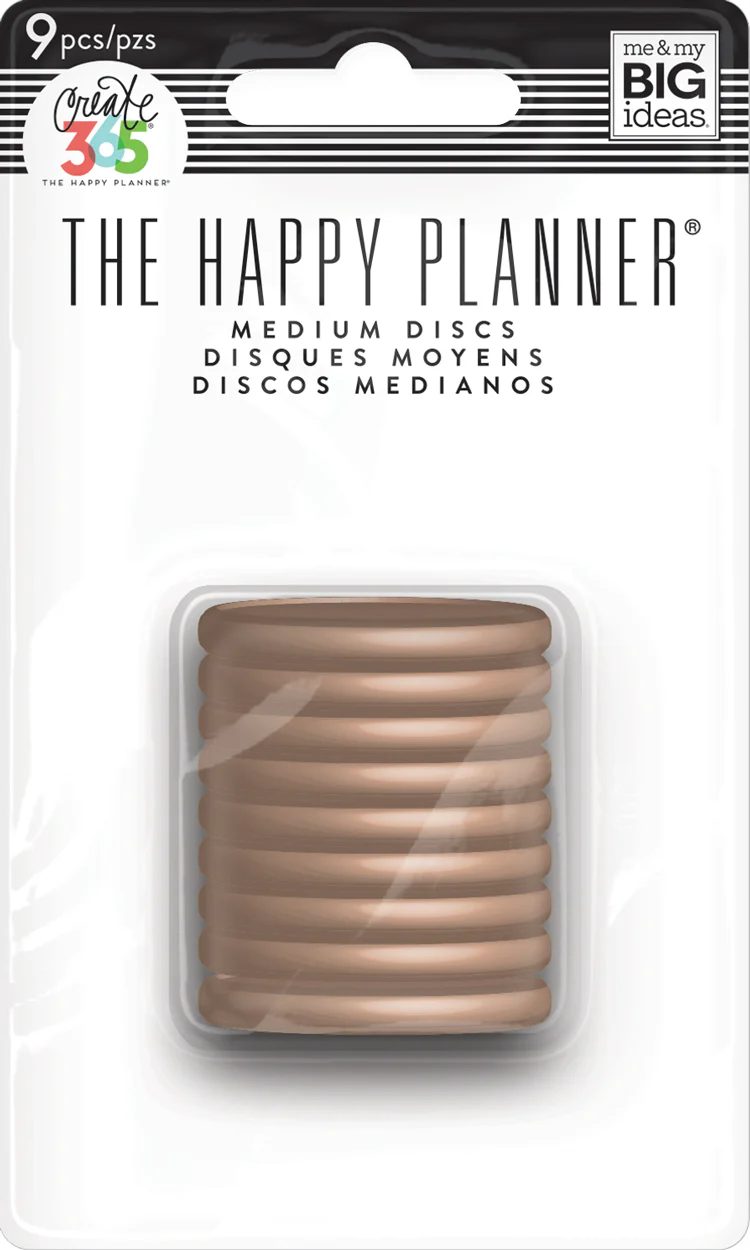 Medium Discs - Rose Gold