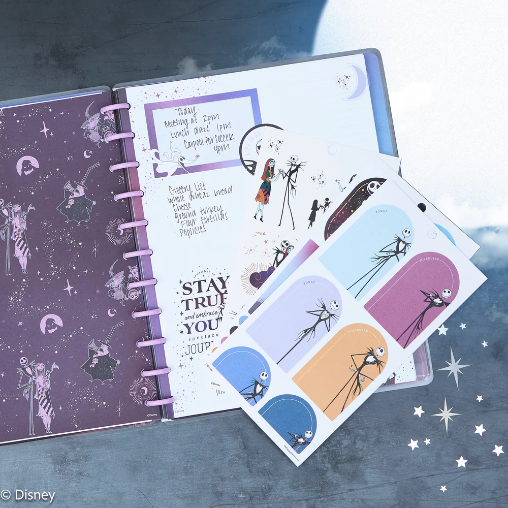 Disney Tim Burton's The Nightmare Before Christmas Celestial - Dotted Lined Big Notebook - 60 Sheets 4 Disney Tim Burton's The Nightmare Before Christmas Celestial - Dotted Lined Big Notebook - 60 Sheets