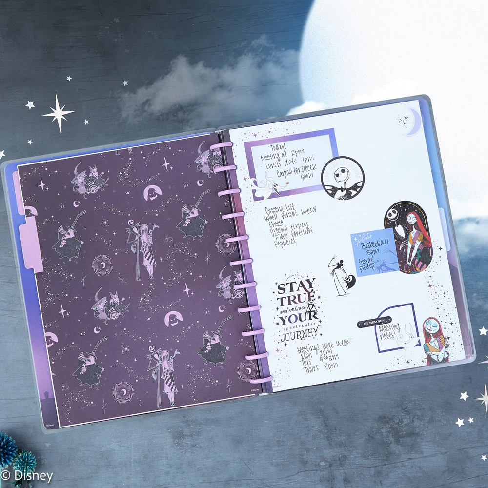 Disney Tim Burton's The Nightmare Before Christmas Celestial - Dotted Lined Big Filler Paper - 40 Sheets 2 Disney Tim Burton's The Nightmare Before Christmas Celestial - Dotted Lined Big Filler Paper - 40 Sheets