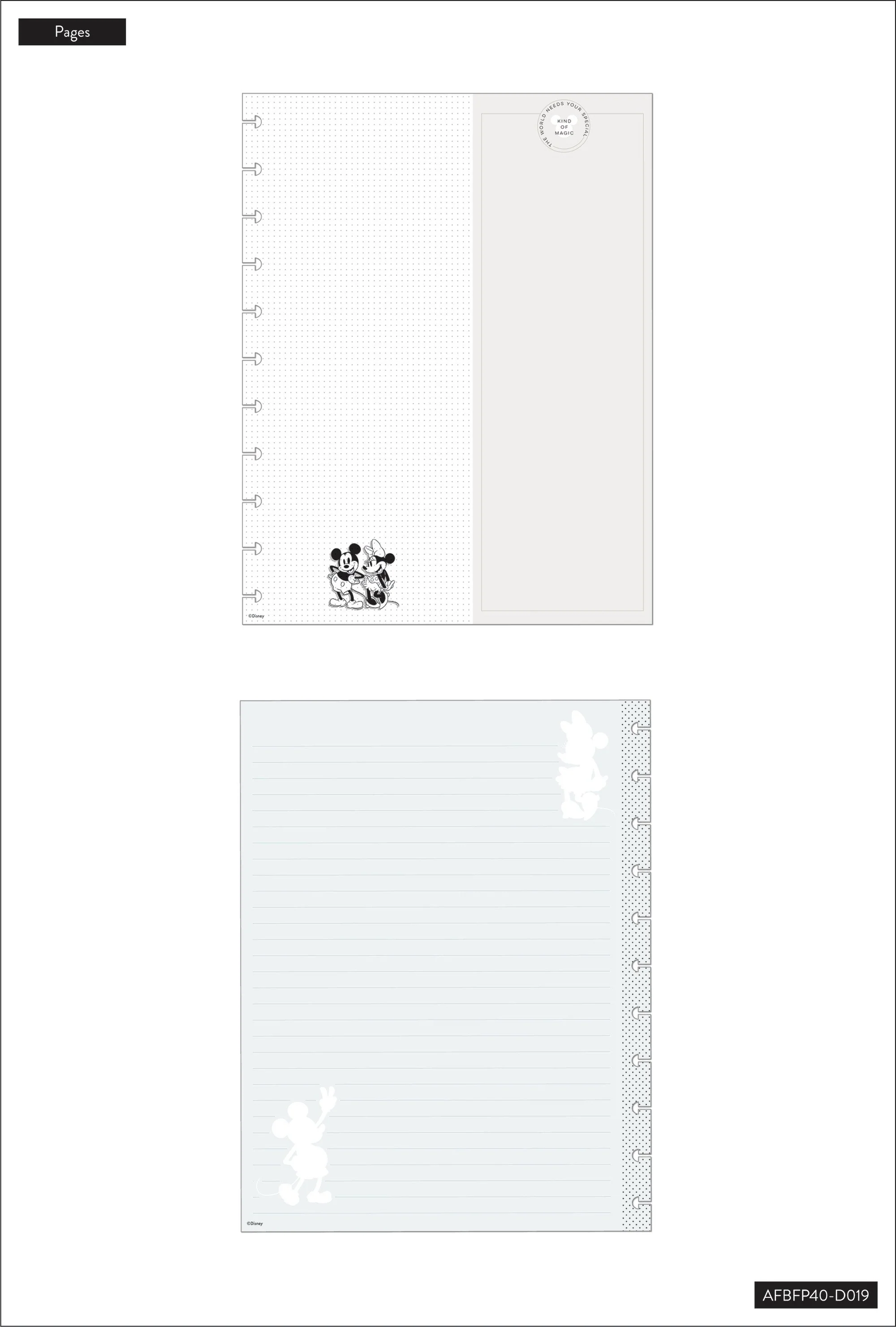 Disney© Modern Mickey Mouse & Minnie Mouse Big Filler Paper 5 Disney© Modern Mickey Mouse & Minnie Mouse Big Filler Paper