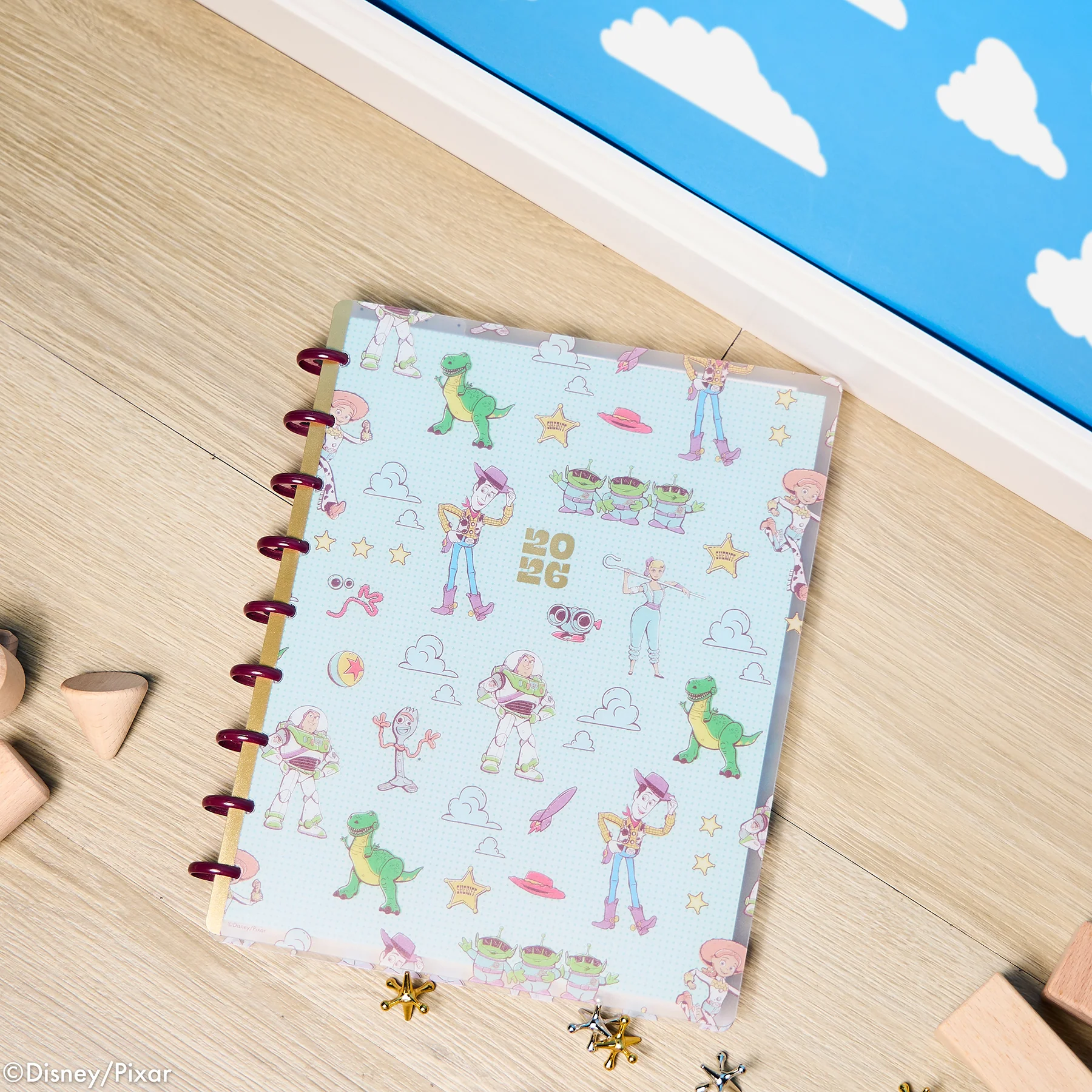 2026 Disney & Pixar Reach for the Sky Customizable Planner - Classic Simply Layout - 15 Months