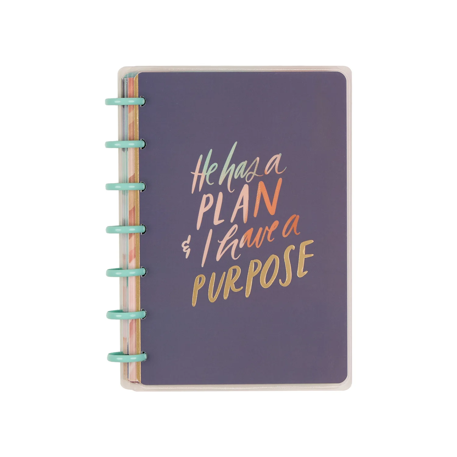Watercolor Grace Faith - Dotted Lined Mini Notebook - 60 Sheets