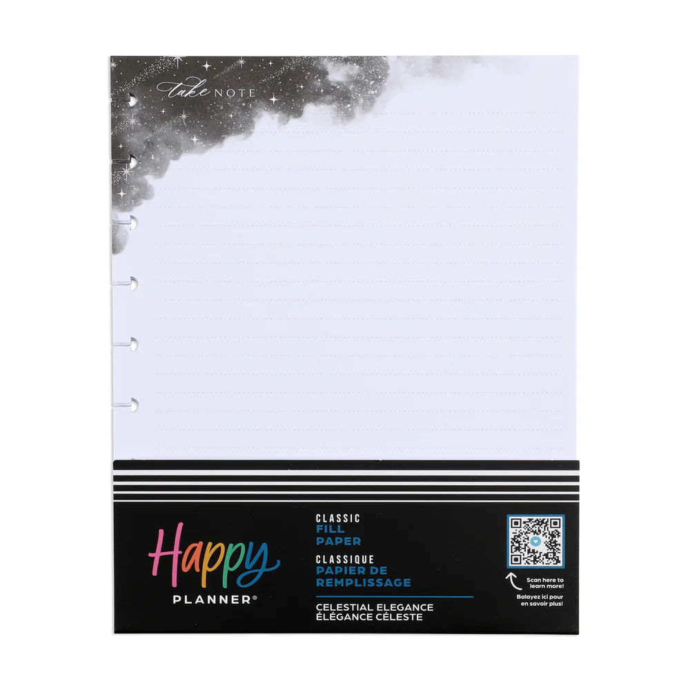 Celestial Elegance - Dotted Lined Classic Filler Paper - 40 Sheets 4 Celestial Elegance - Dotted Lined Classic Filler Paper - 40 Sheets