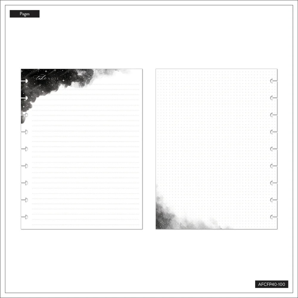 Celestial Elegance - Dotted Lined Classic Filler Paper - 40 Sheets 5 Celestial Elegance - Dotted Lined Classic Filler Paper - 40 Sheets