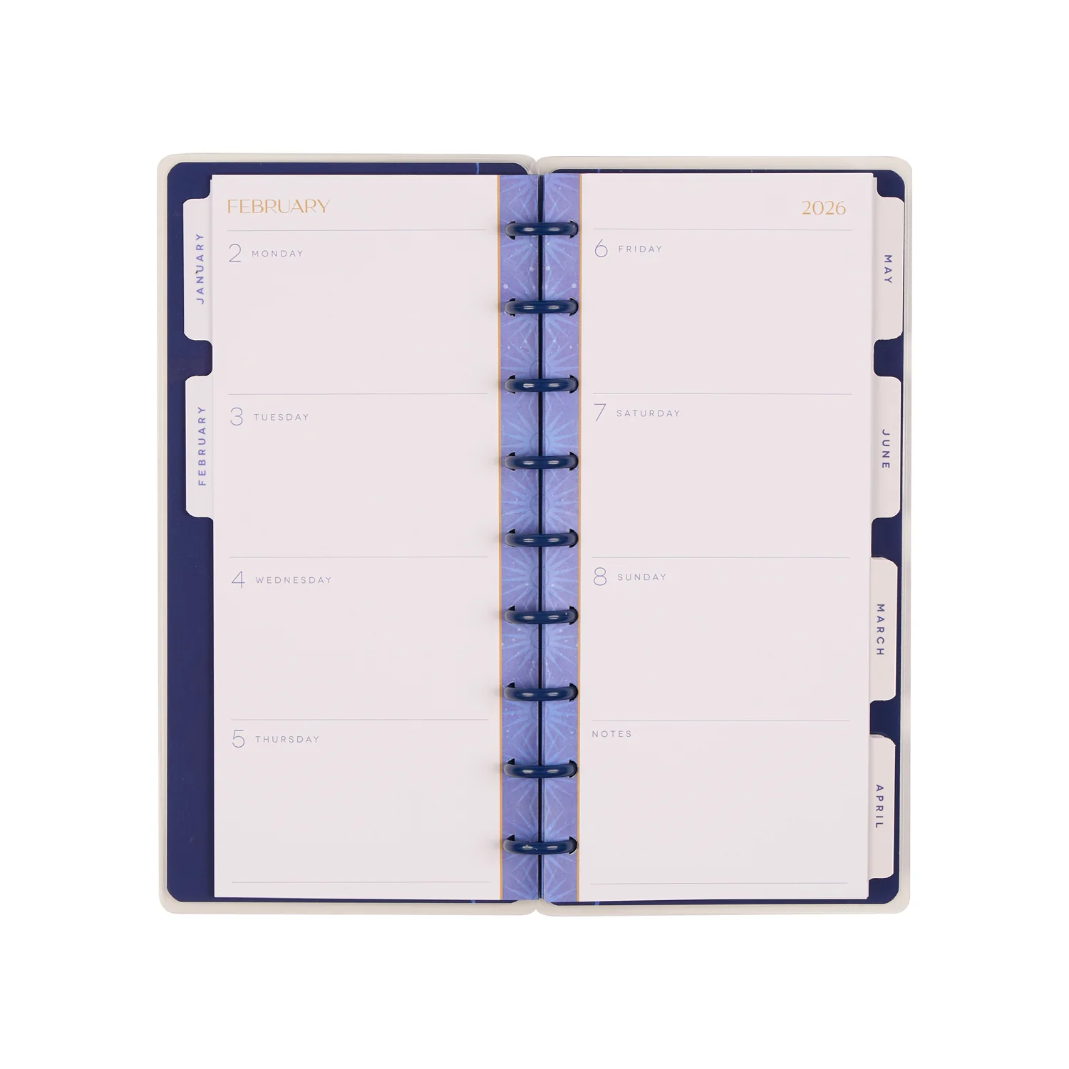2026 Star Signs Customizable Planner - Skinny Classic Horizontal Layout - 12 Months 16 2026 Star Signs Customizable Planner - Skinny Classic Horizontal Layout - 12 Months