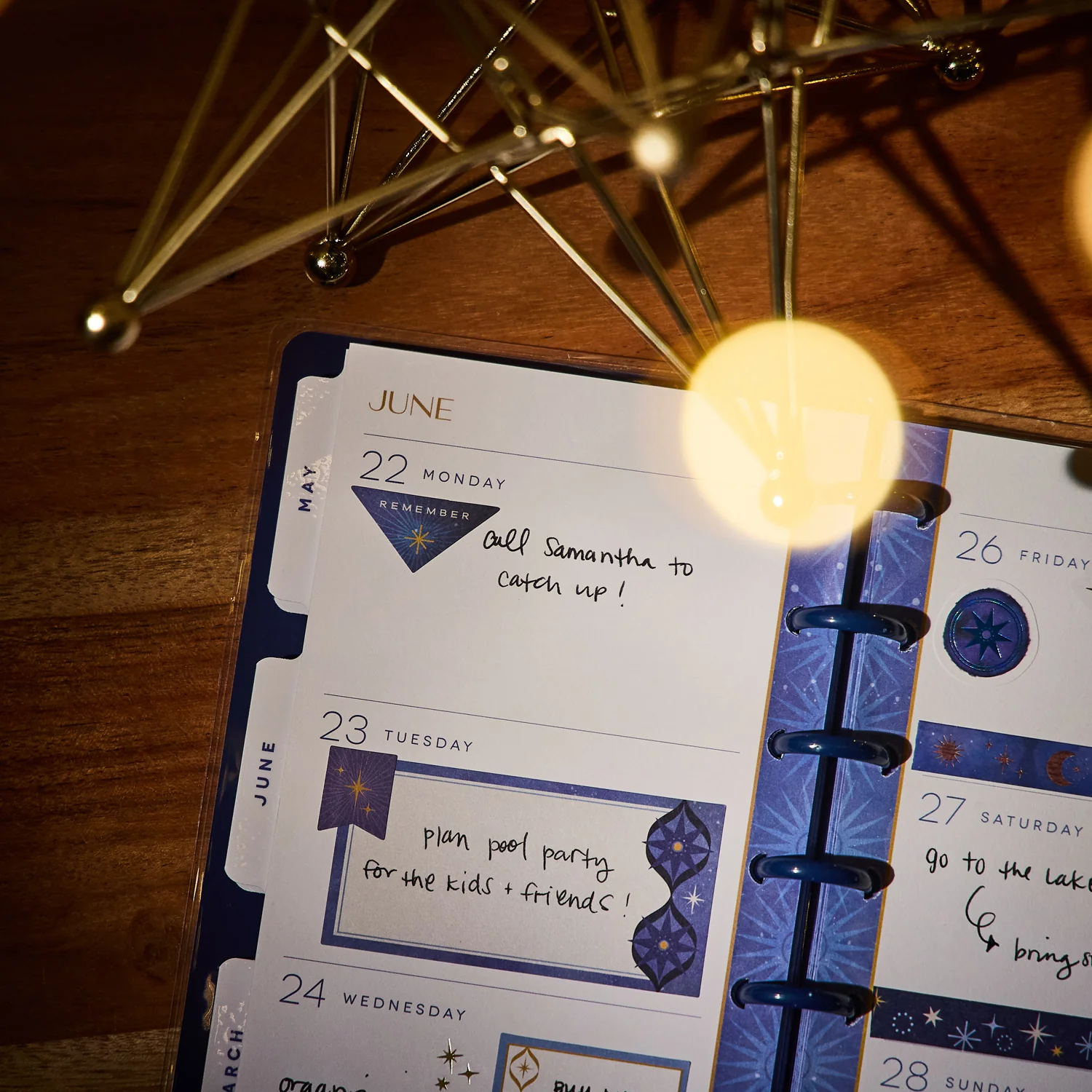 2026 Star Signs Customizable Planner - Skinny Classic Horizontal Layout - 12 Months 7 2026 Star Signs Customizable Planner - Skinny Classic Horizontal Layout - 12 Months