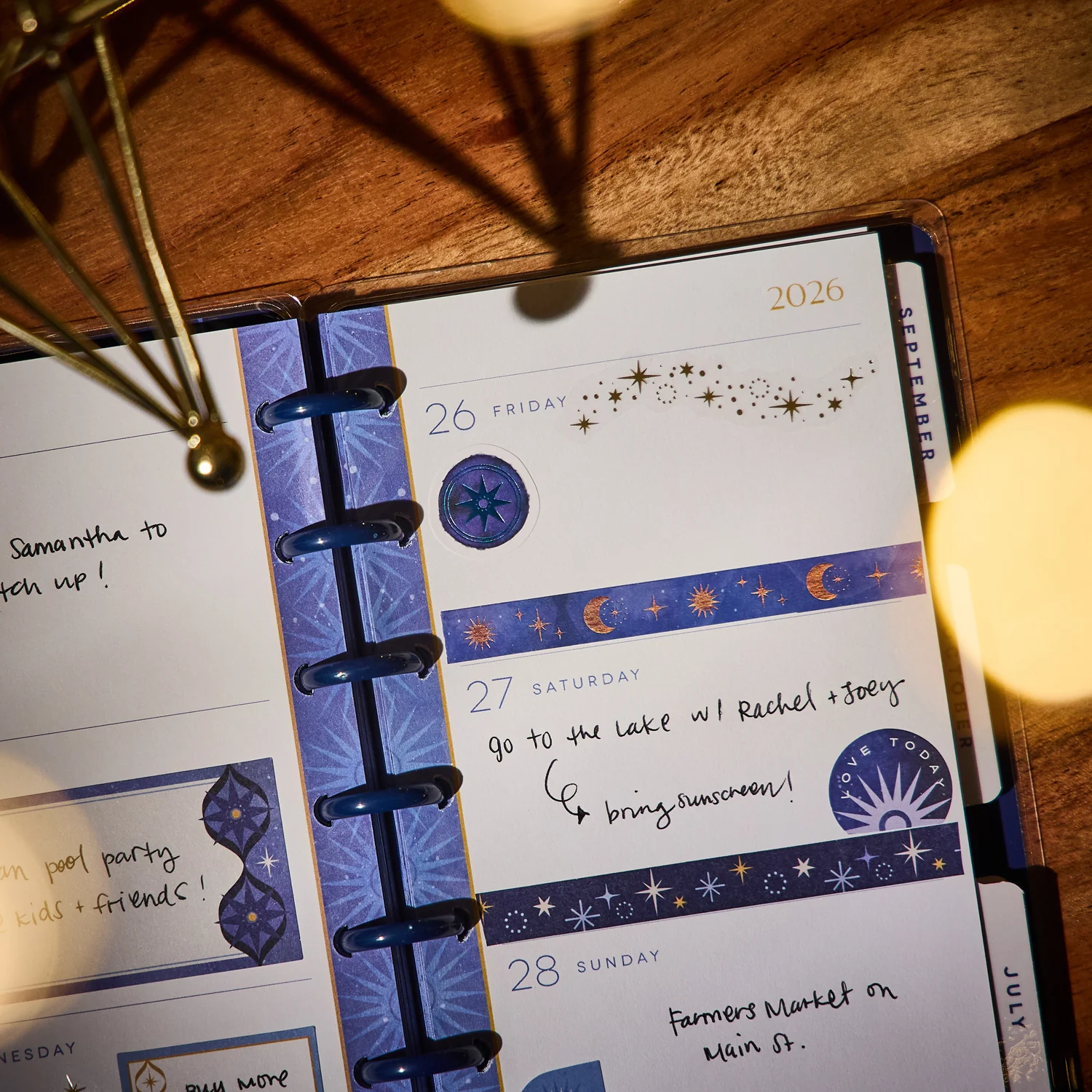 2026 Star Signs Customizable Planner - Skinny Classic Horizontal Layout - 12 Months 8 2026 Star Signs Customizable Planner - Skinny Classic Horizontal Layout - 12 Months