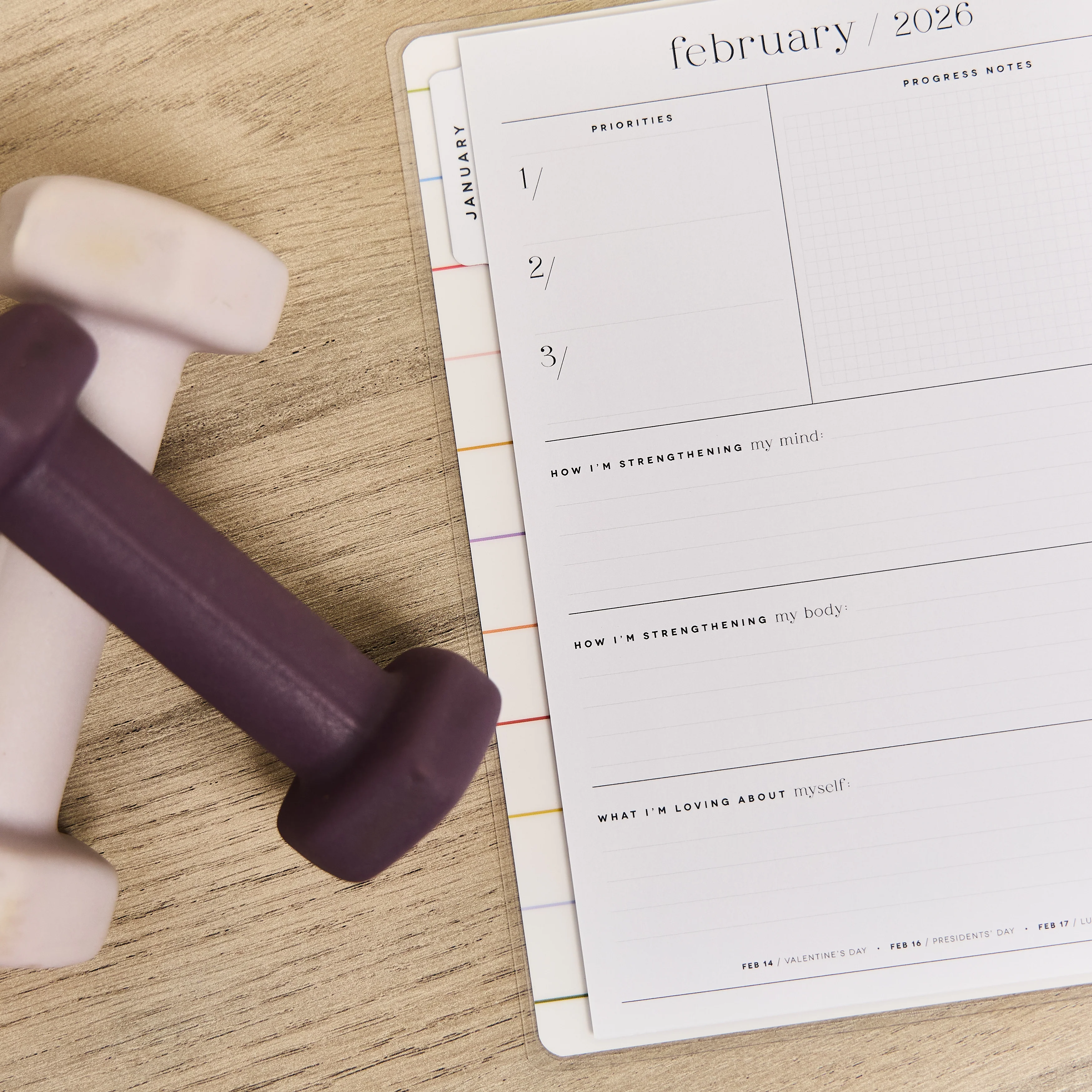 2026 Fitness Icons Customizable Fitness Planner - Classic Fitness Layout - 12 Months 10 2026 Fitness Icons Customizable Fitness Planner - Classic Fitness Layout - 12 Months