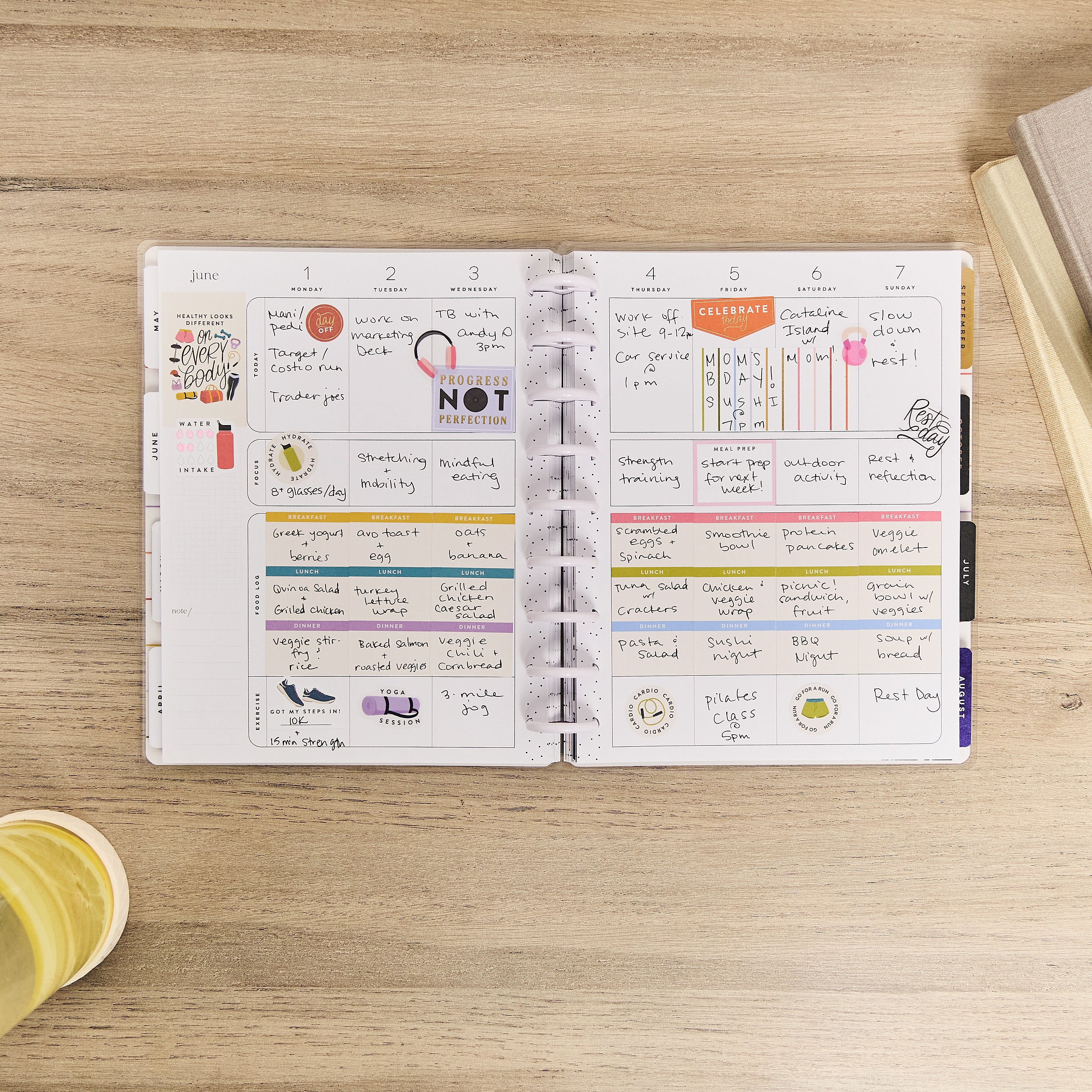 2026 Fitness Icons Customizable Fitness Planner - Classic Fitness Layout - 12 Months 4 2026 Fitness Icons Customizable Fitness Planner - Classic Fitness Layout - 12 Months