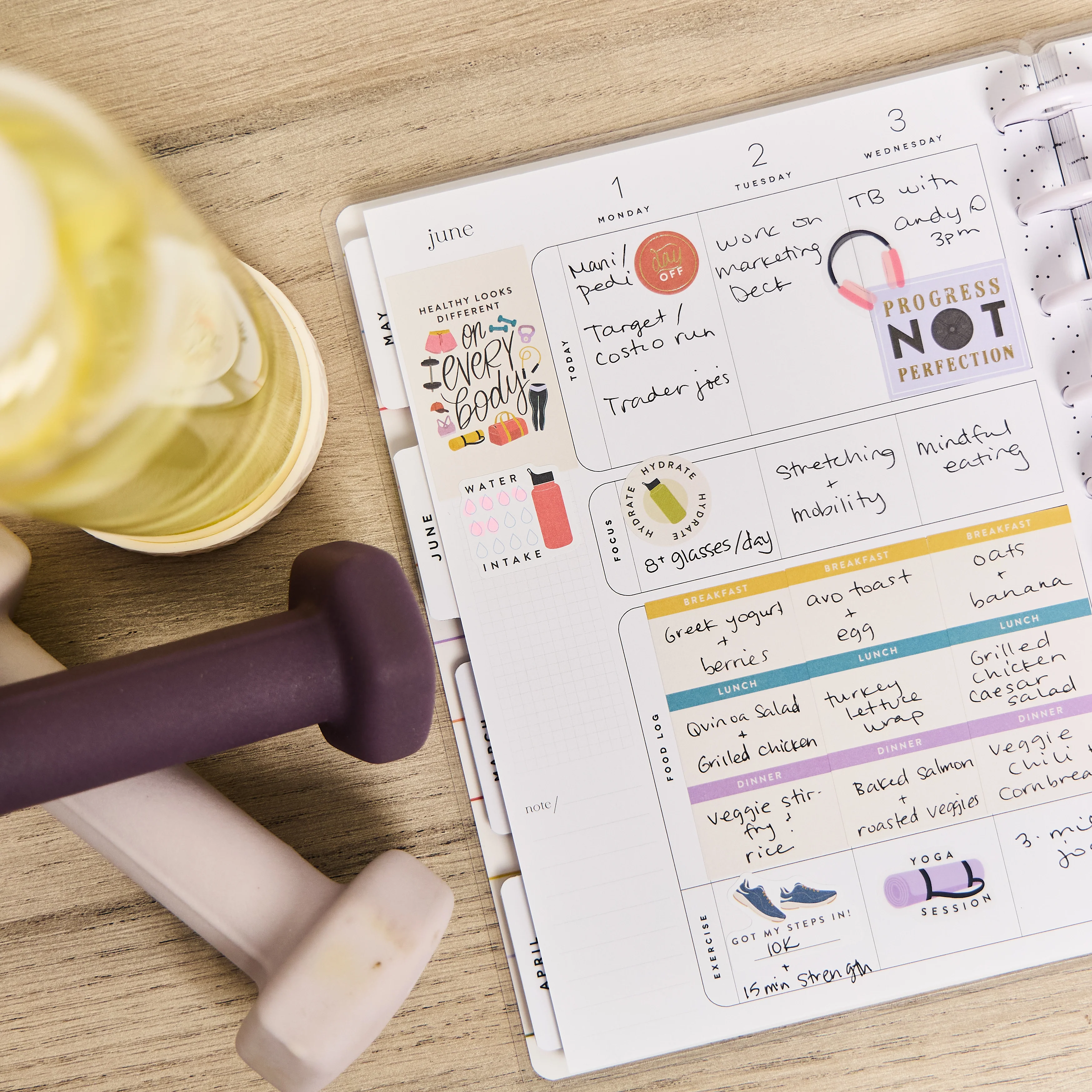 2026 Fitness Icons Customizable Fitness Planner - Classic Fitness Layout - 12 Months 5 2026 Fitness Icons Customizable Fitness Planner - Classic Fitness Layout - 12 Months
