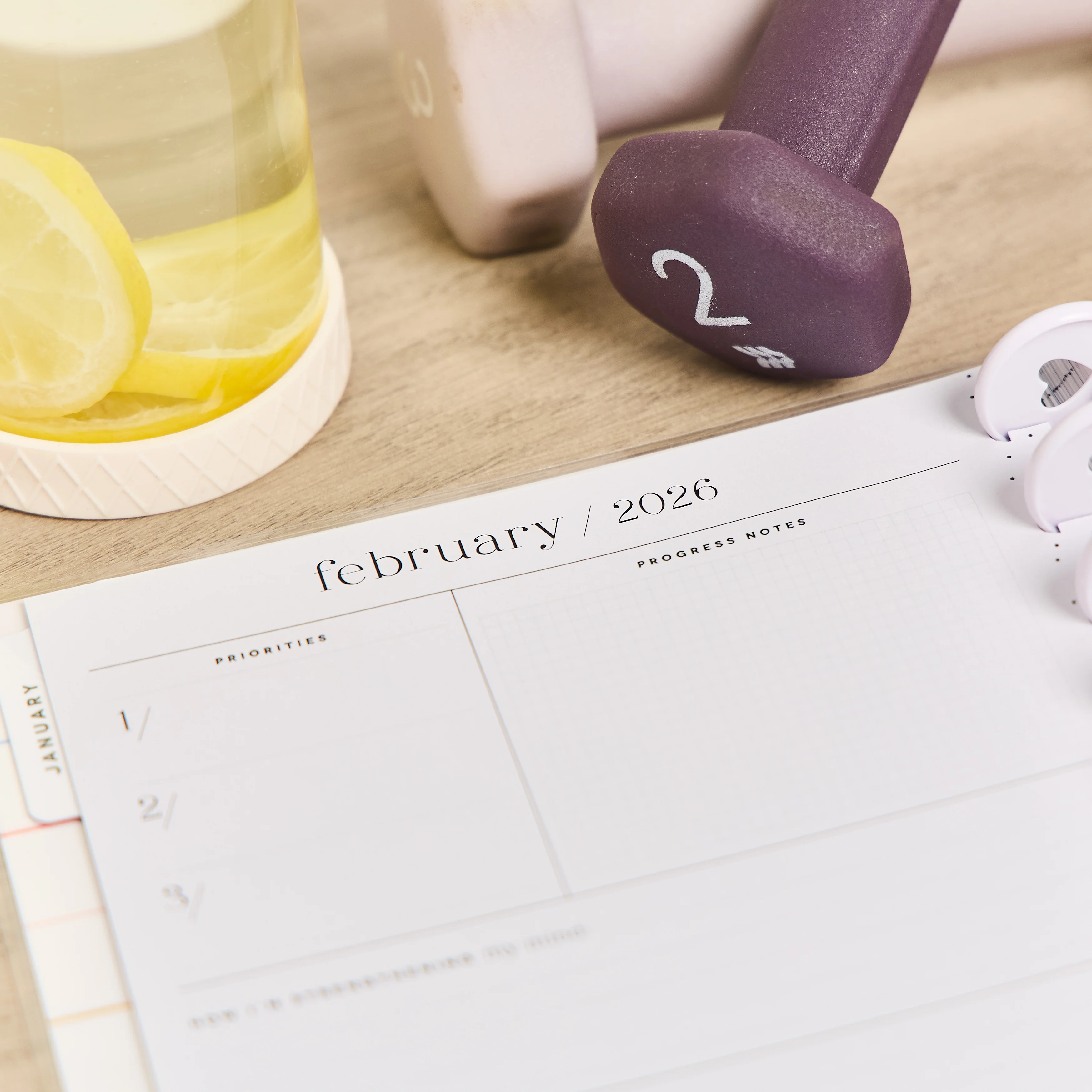 2026 Fitness Icons Customizable Fitness Planner - Classic Fitness Layout - 12 Months 9 2026 Fitness Icons Customizable Fitness Planner - Classic Fitness Layout - 12 Months