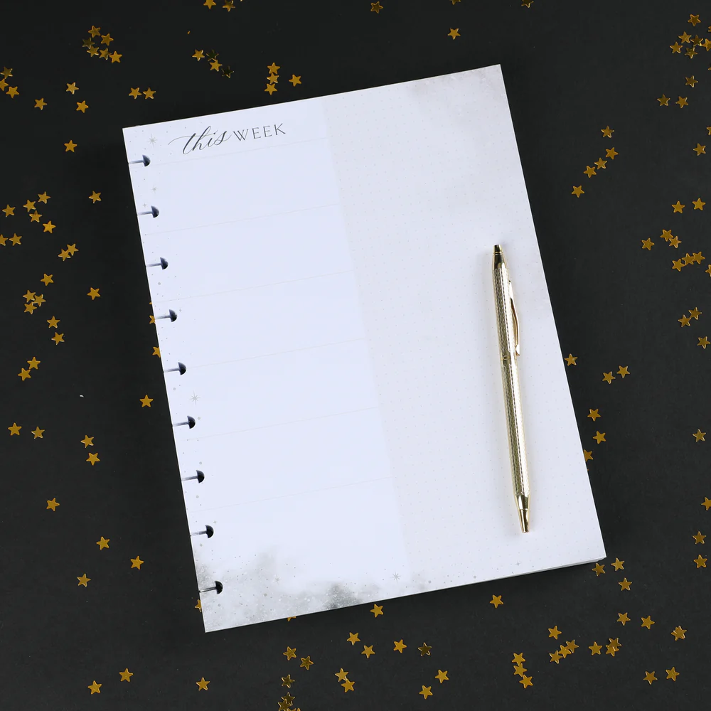 Celestial Elegance - Block Notepad - Classic - 100 Sheets