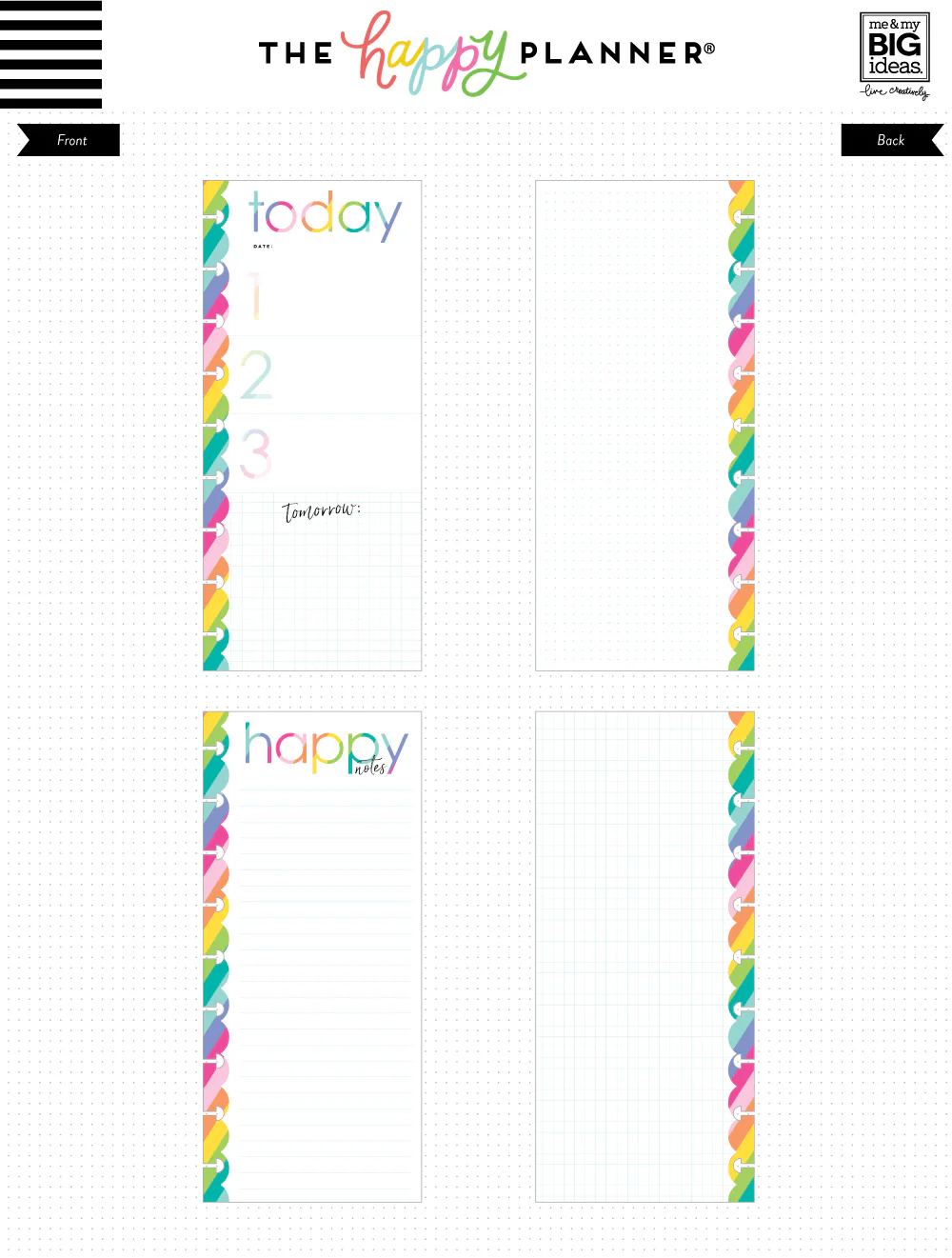 Classic Half Sheet Note Paper - Priority