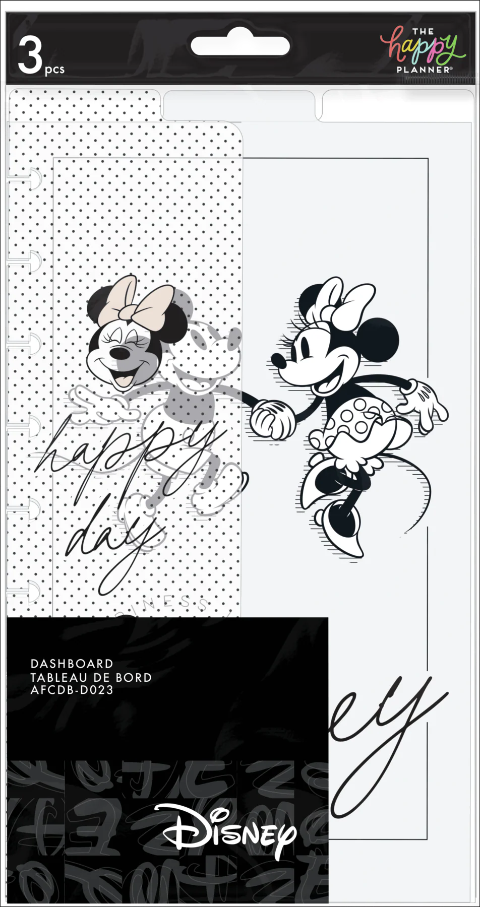 Disney Modern Mickey Mouse and Minnie Mouse - Classic Dashboard - 3 Pack 2 Disney Modern Mickey Mouse and Minnie Mouse - Classic Dashboard - 3 Pack