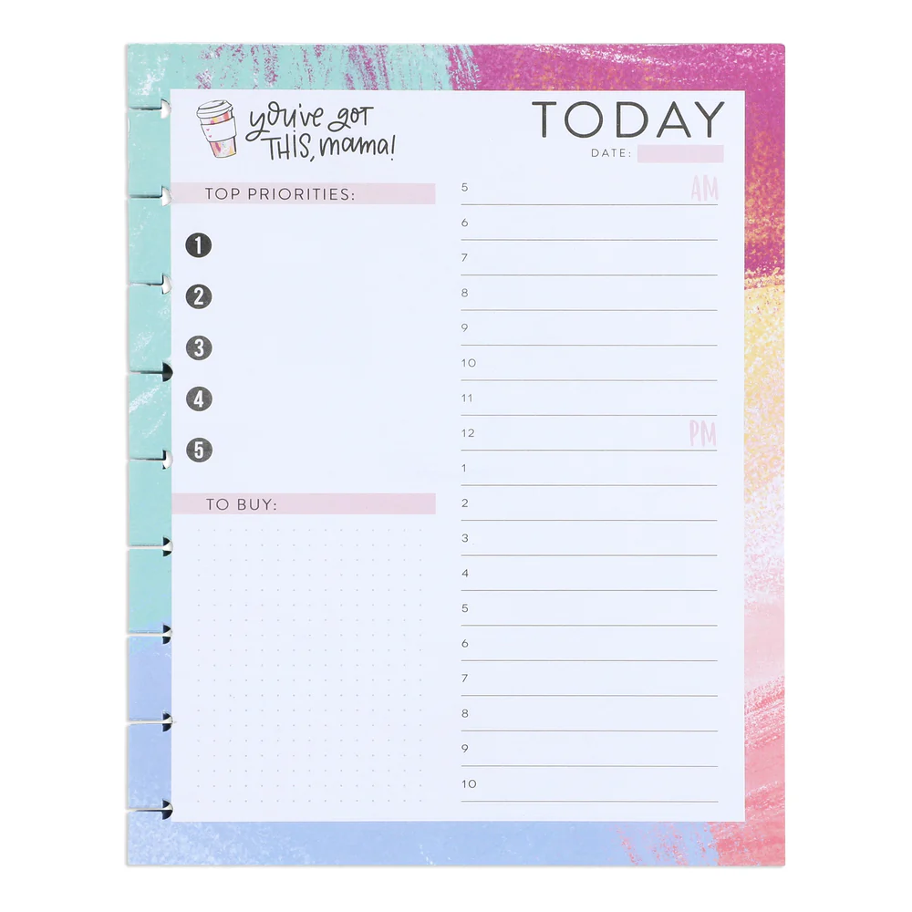 Classic Block Paper Pad - Mom