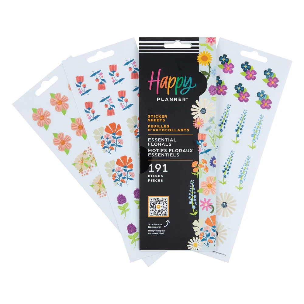 Essential Florals - 8 Sheets 8 Essential Florals - 8 Sheets