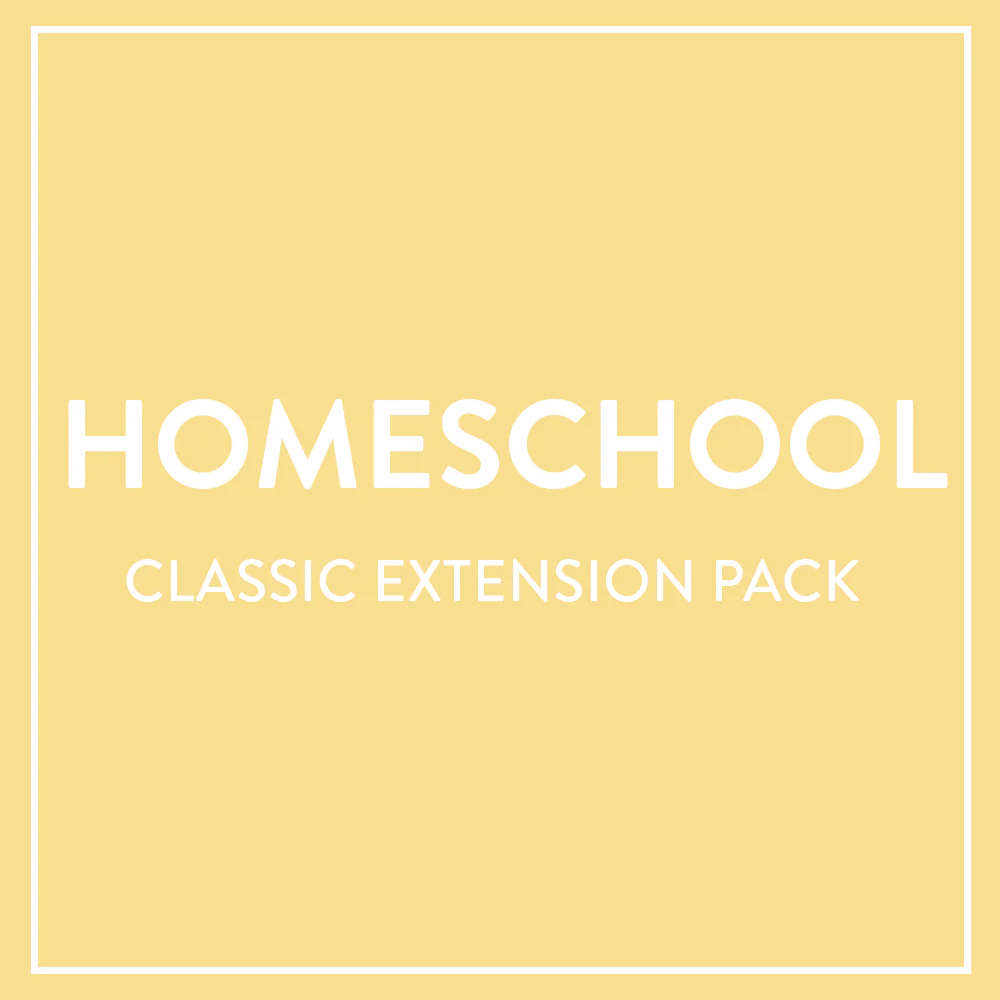 Homeschool Classic Extension Pack 8 Homeschool Classic Extension Pack