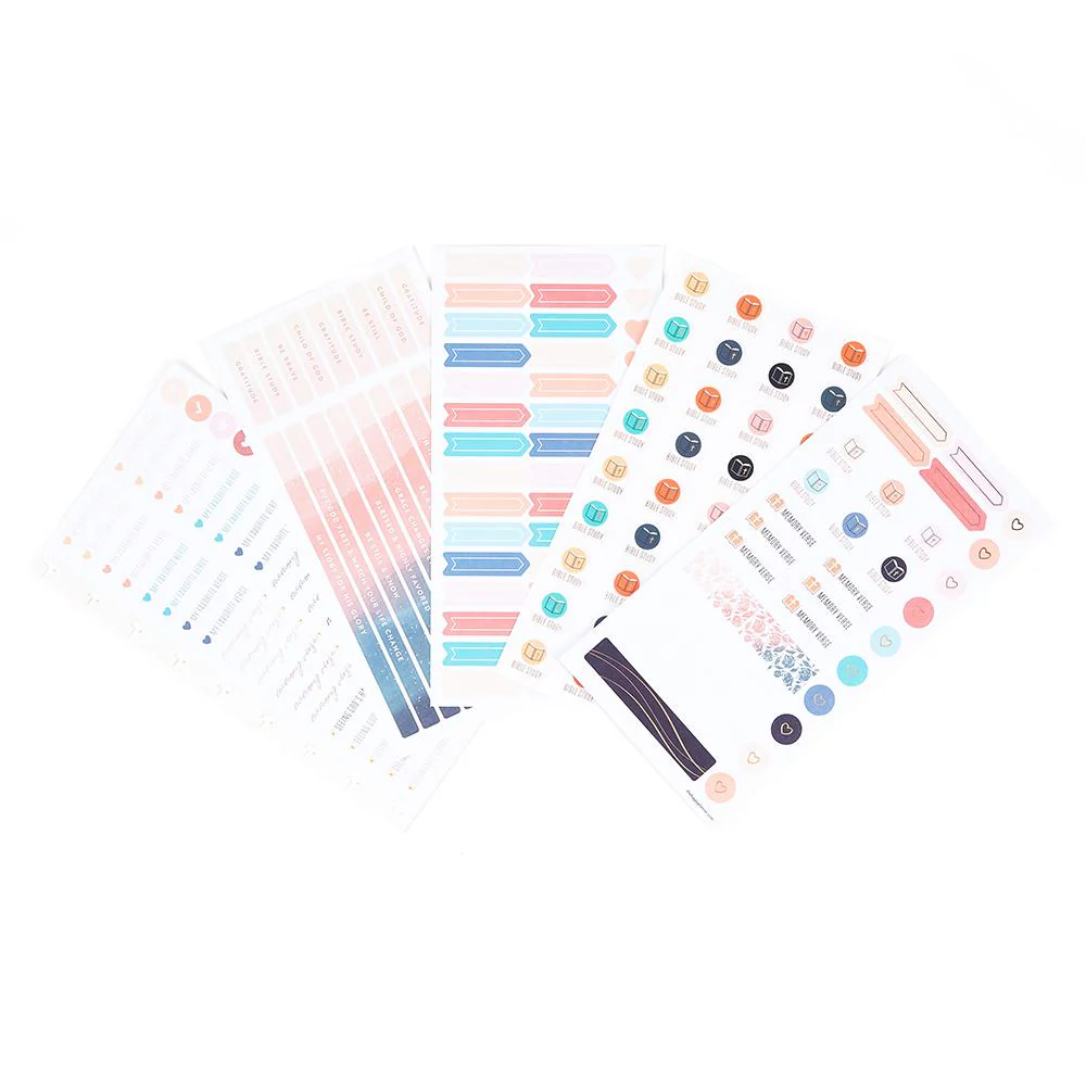 Faith Journaling - 5 Sticker Sheets