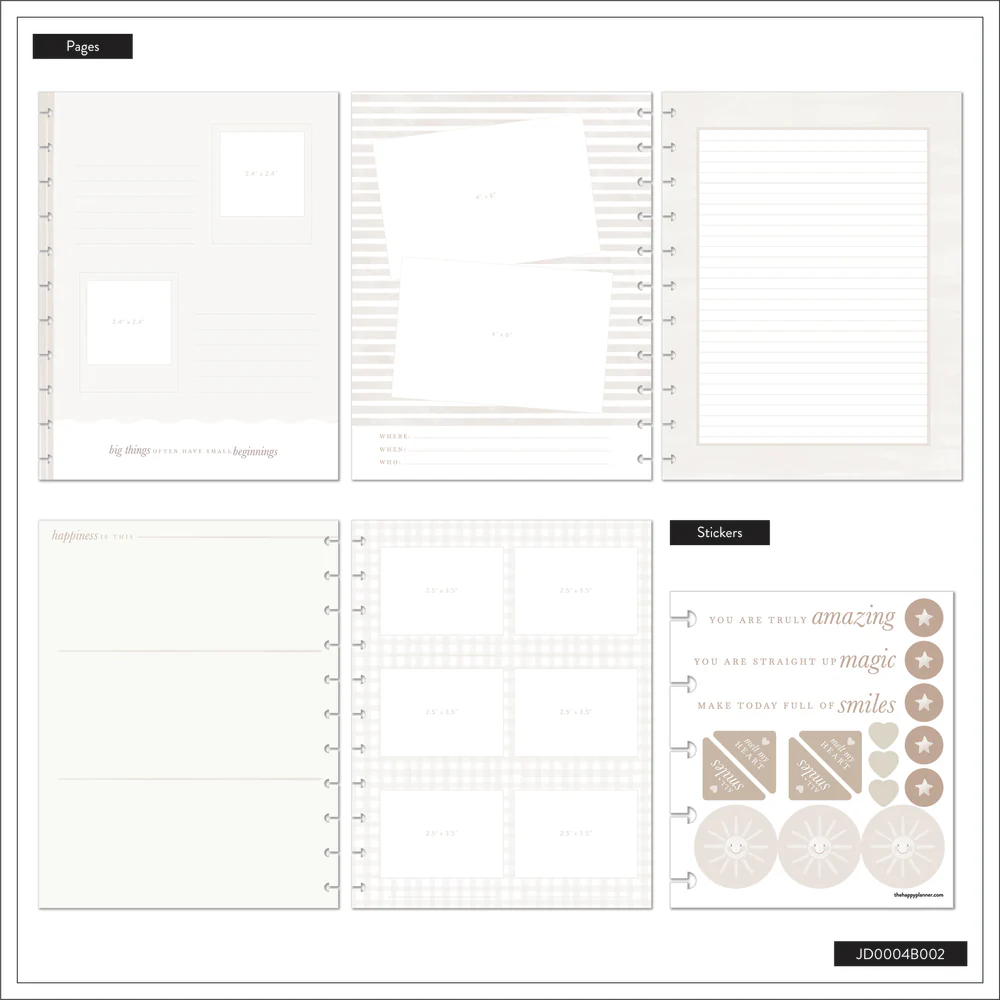 Pure Joy Baby - Big Happy Memory Keeping Photo Journal - 80 Sheets 16 Pure Joy Baby - Big Happy Memory Keeping Photo Journal - 80 Sheets