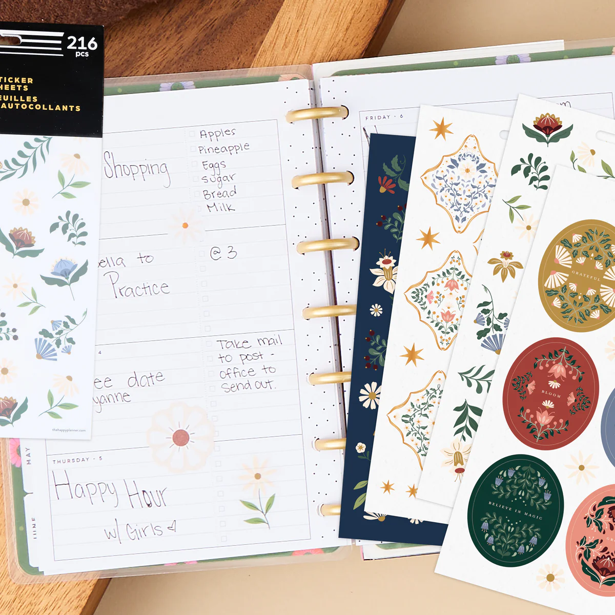 Forest Flowers - 10 Sticker Sheets 2 Forest Flowers - 10 Sticker Sheets