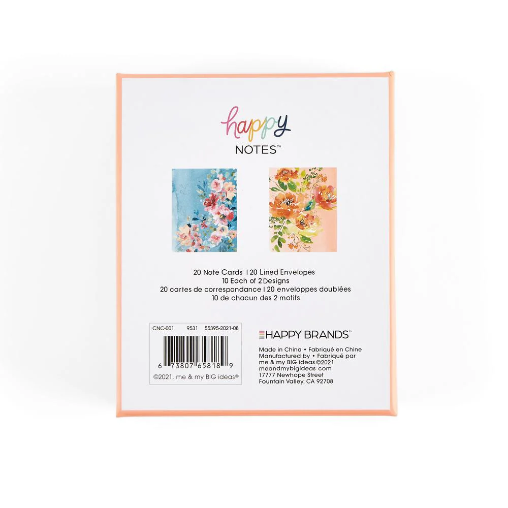 Elegant Florals Note Cards 5 Elegant Florals Note Cards