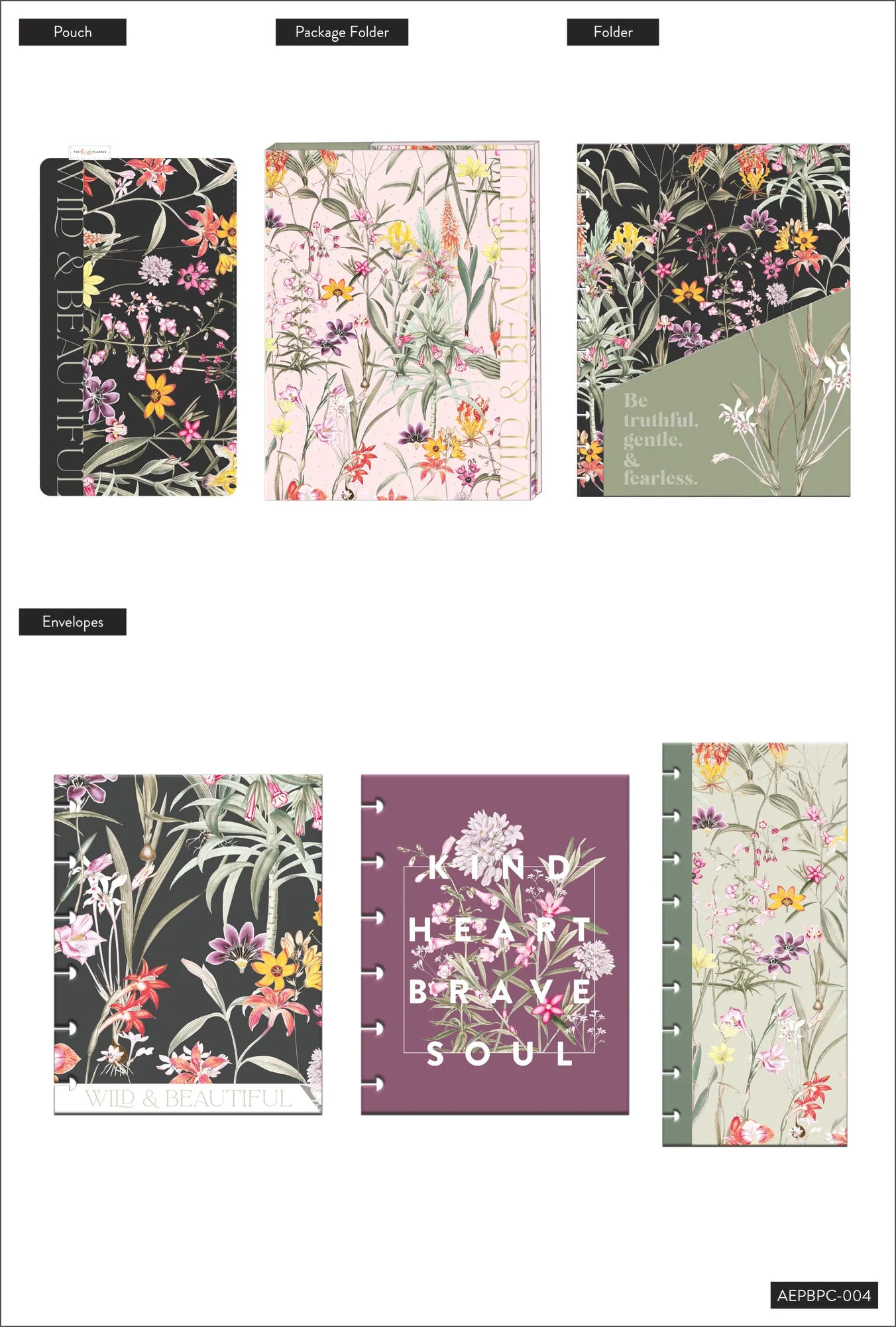 Fresh Botanicals Big Planner Companion 7 Fresh Botanicals Big Planner Companion