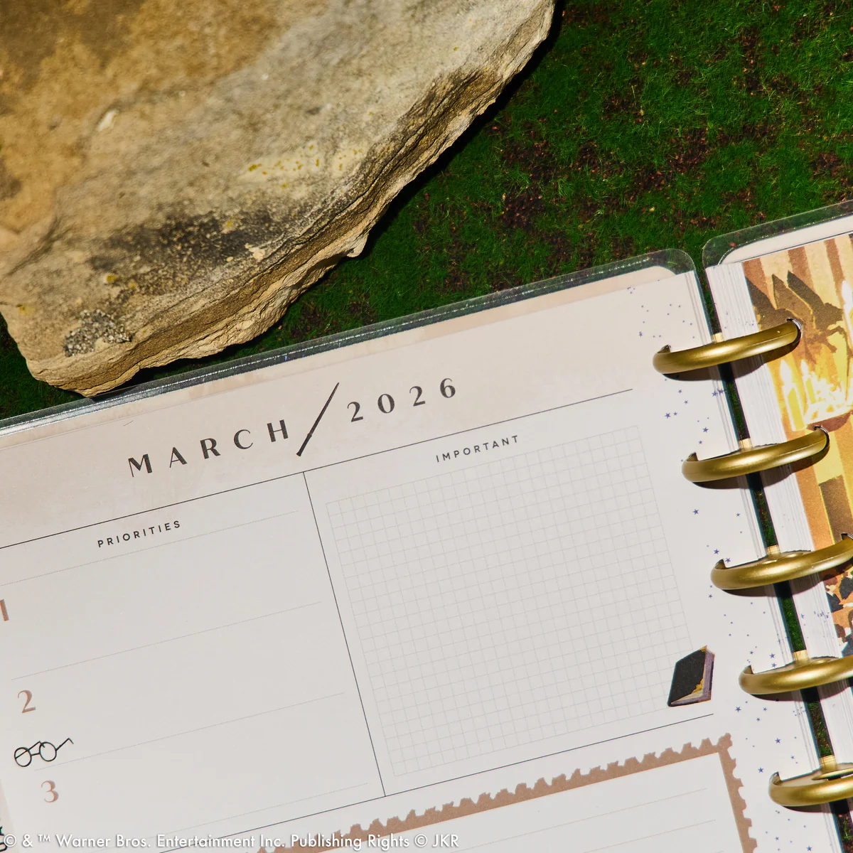 2026 Harry Potter Enchanted Grounds Customizable Planner - Classic Dashboard Layout - 12 Months 12 2026 Harry Potter Enchanted Grounds Customizable Planner - Classic Dashboard Layout - 12 Months