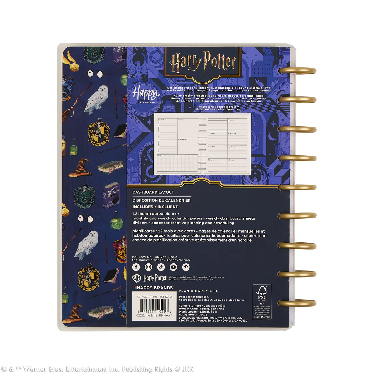 2026 Harry Potter Enchanted Grounds Customizable Planner - Classic Dashboard Layout - 12 Months 23 2026 Harry Potter Enchanted Grounds Customizable Planner - Classic Dashboard Layout - 12 Months