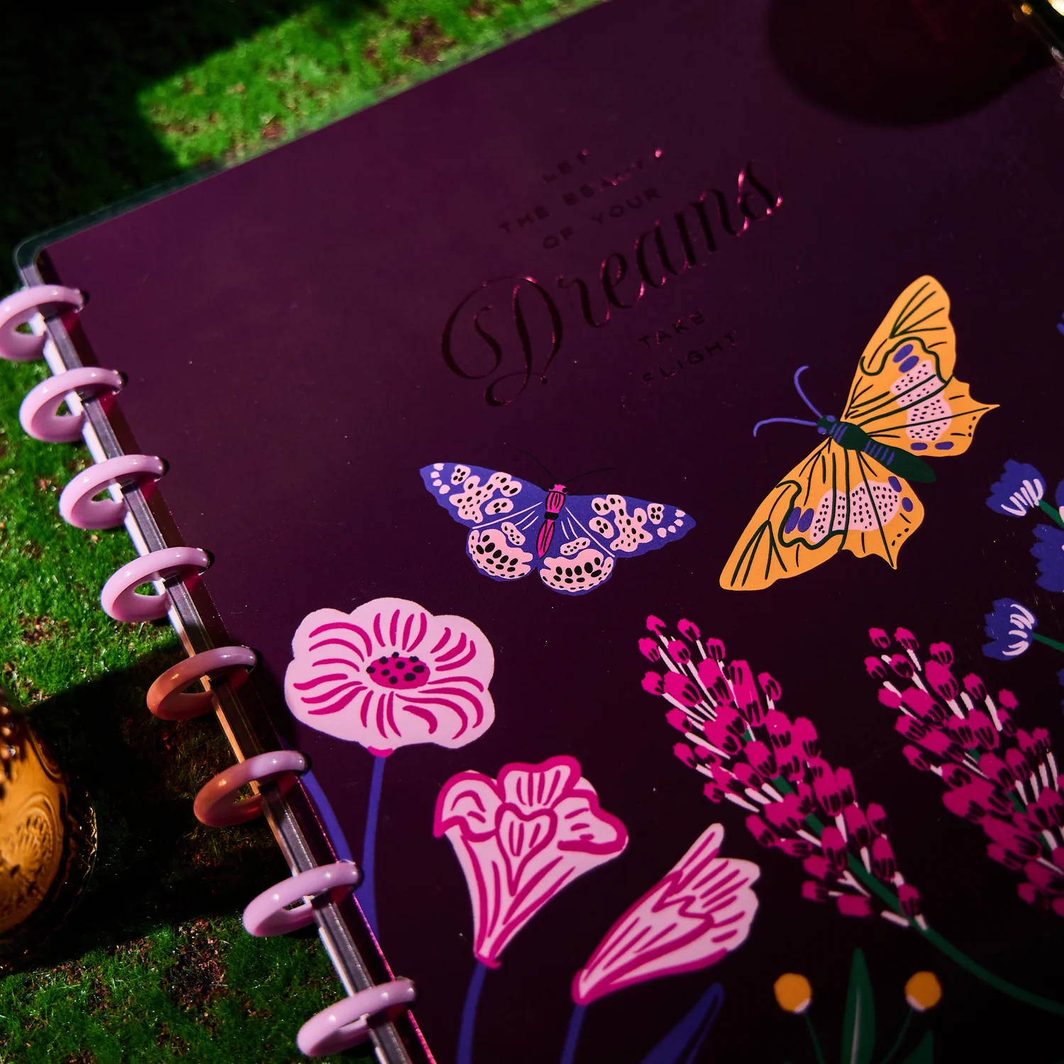 Butterfly Botanics - Dotted Lined Big Notebook - 60 Sheets 7 Butterfly Botanics - Dotted Lined Big Notebook - 60 Sheets