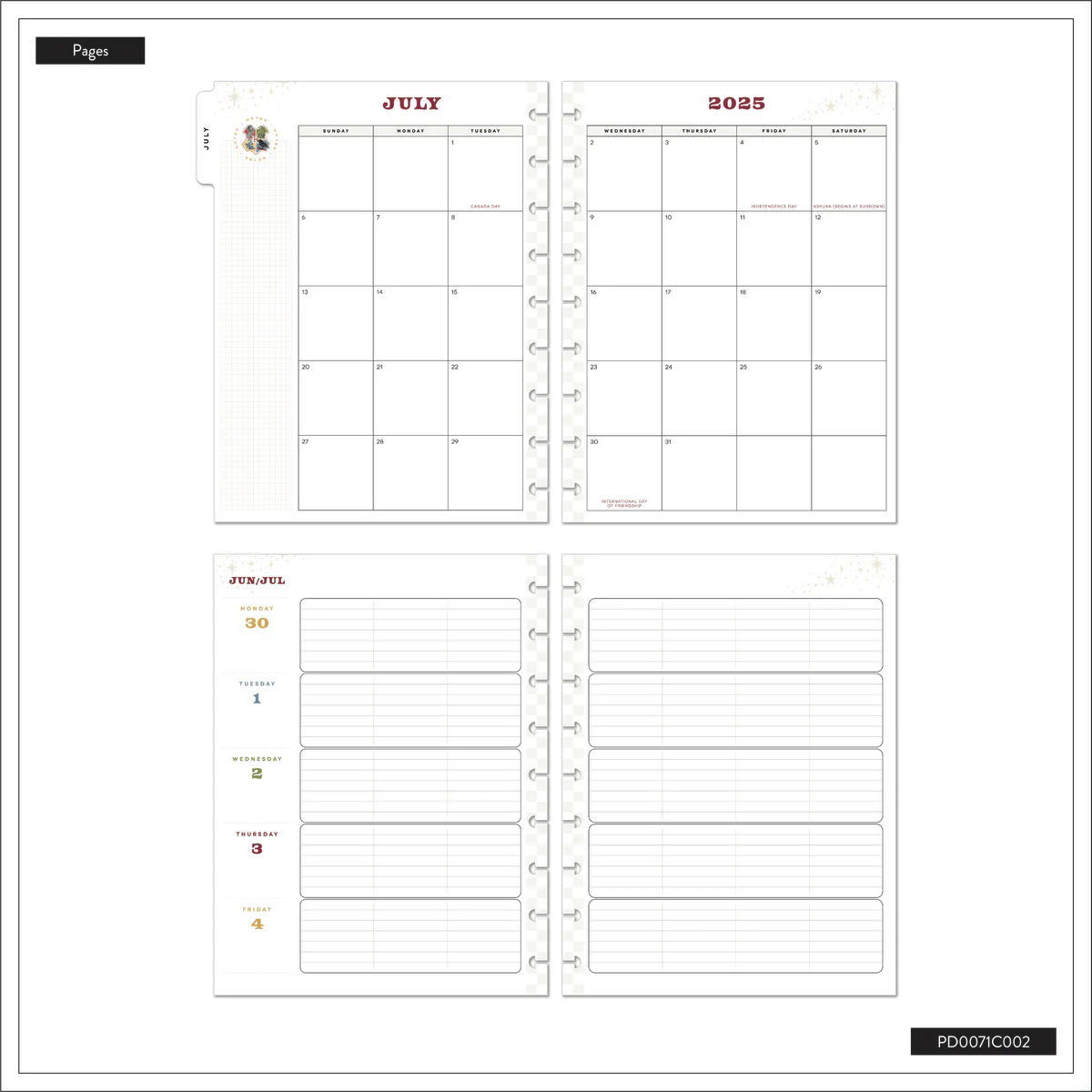 2025–2026 Harry Potter Customizable Teacher Planner - Classic Teacher Layout - 12 Months 22 2025–2026 Harry Potter Customizable Teacher Planner - Classic Teacher Layout - 12 Months