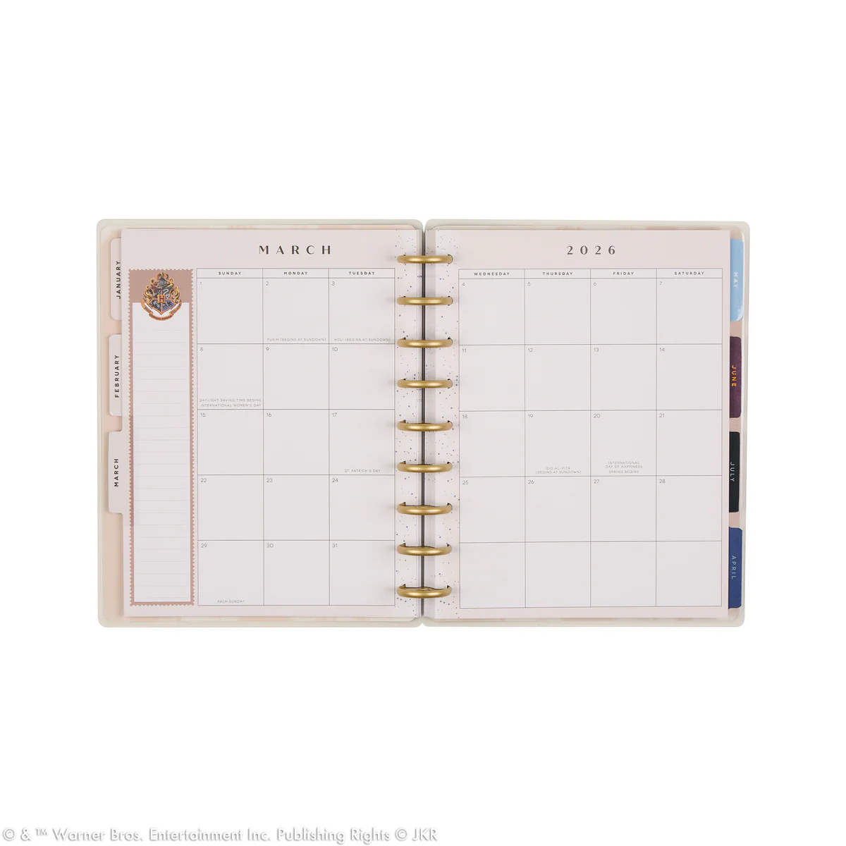 2026 Harry Potter Enchanted Grounds Customizable Planner - Classic Dashboard Layout - 12 Months 16 2026 Harry Potter Enchanted Grounds Customizable Planner - Classic Dashboard Layout - 12 Months