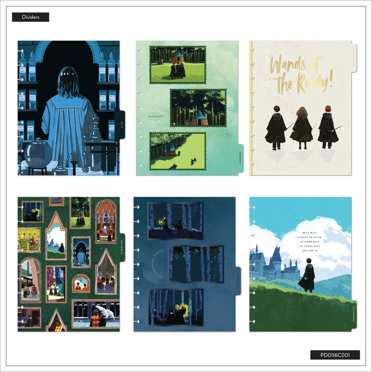 2026 Harry Potter Enchanted Grounds Customizable Planner - Classic Dashboard Layout - 12 Months 20 2026 Harry Potter Enchanted Grounds Customizable Planner - Classic Dashboard Layout - 12 Months