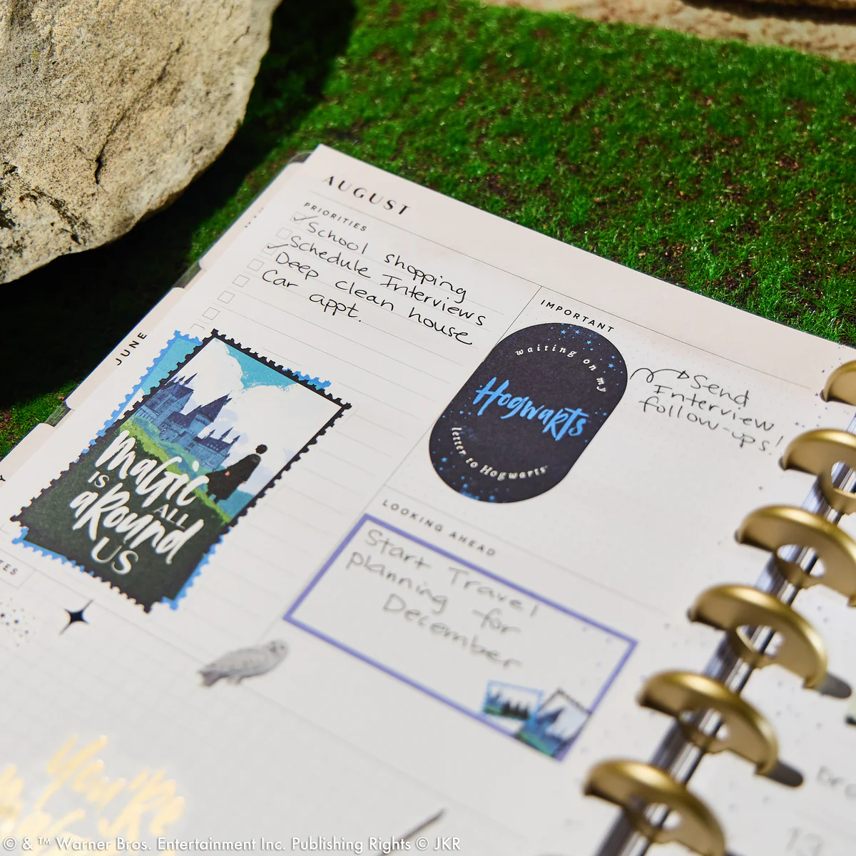 2026 Harry Potter Enchanted Grounds Customizable Planner - Classic Dashboard Layout - 12 Months 5 2026 Harry Potter Enchanted Grounds Customizable Planner - Classic Dashboard Layout - 12 Months