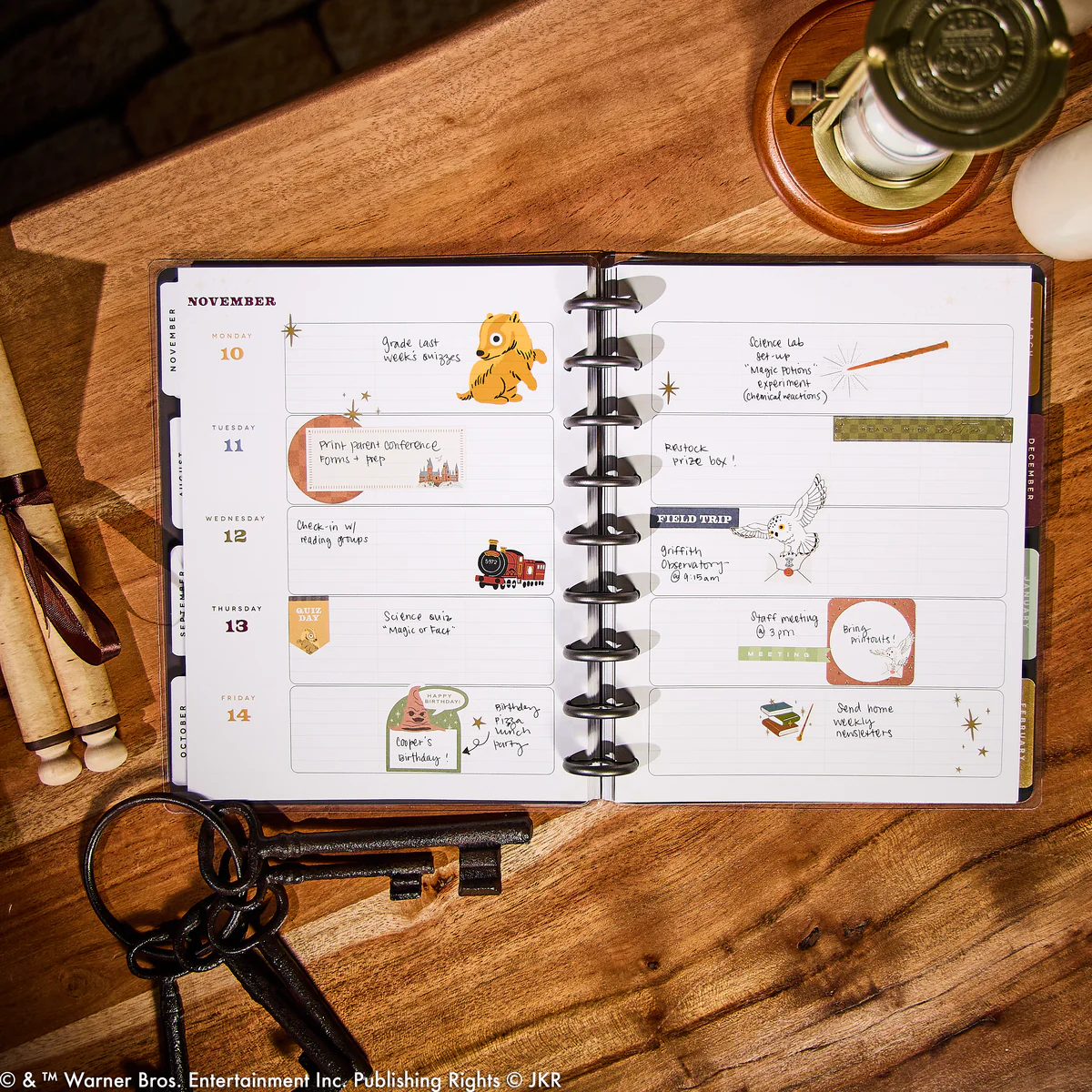 2025–2026 Harry Potter Customizable Teacher Planner - Classic Teacher Layout - 12 Months 5 2025–2026 Harry Potter Customizable Teacher Planner - Classic Teacher Layout - 12 Months