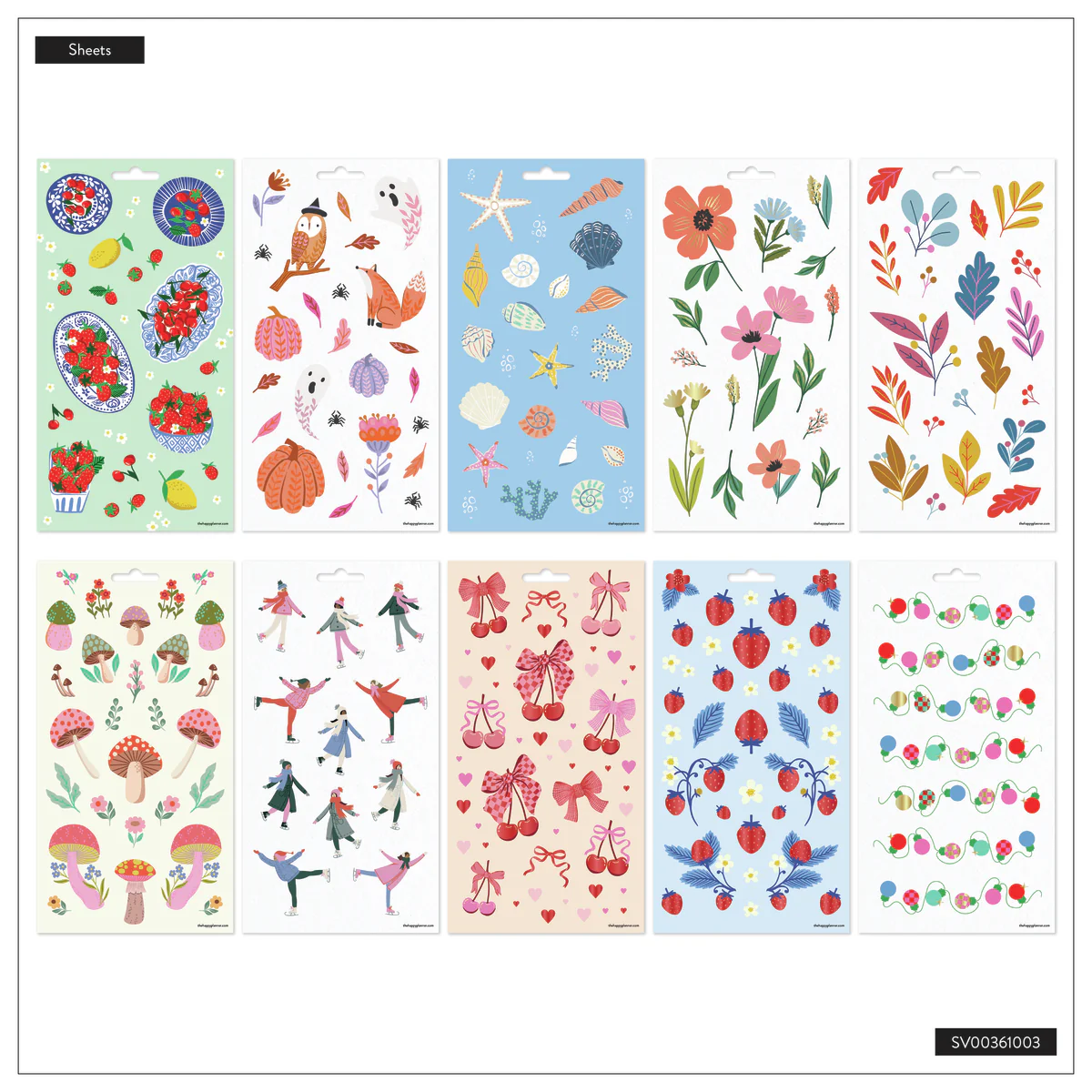 Teaching Seasons - 10 Sticker Sheets 7 Teaching Seasons - 10 Sticker Sheets