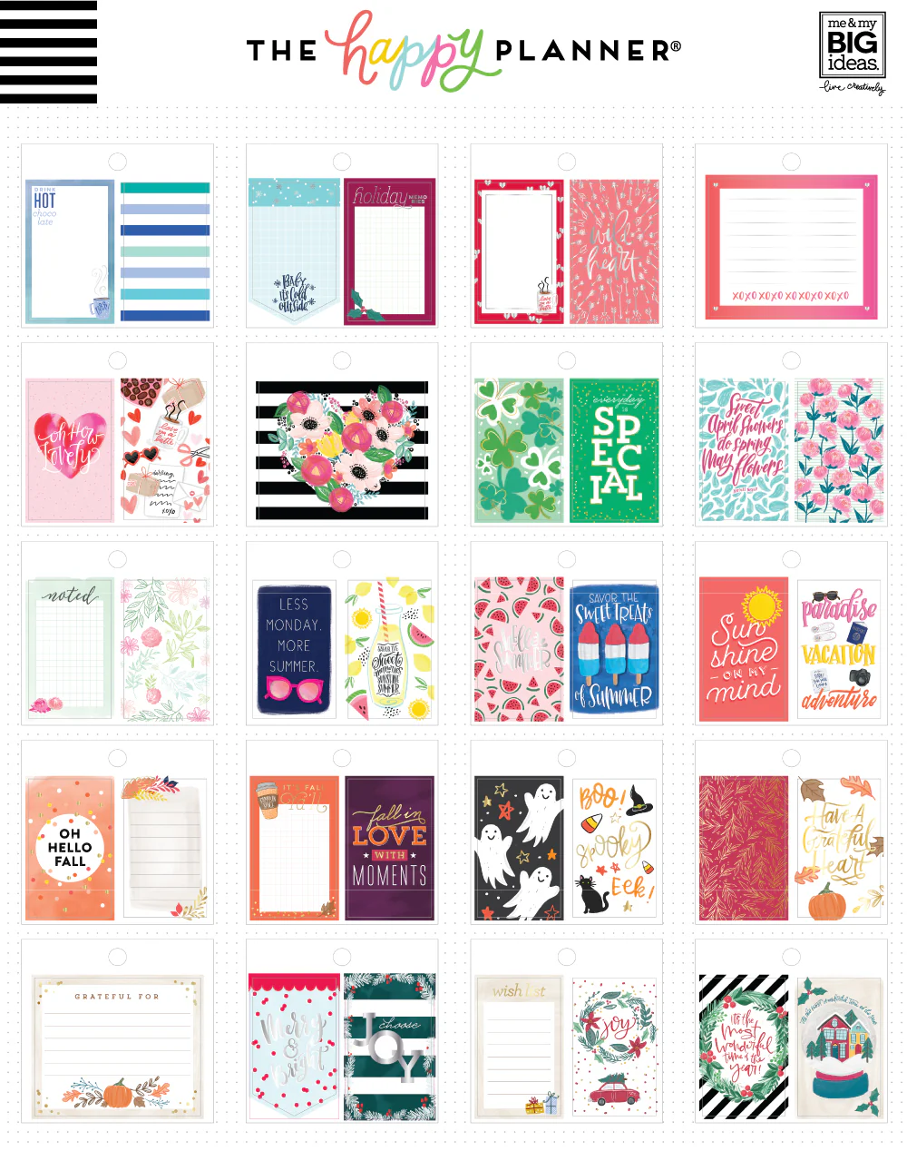 Tiny Sticker Pad - Seasonal