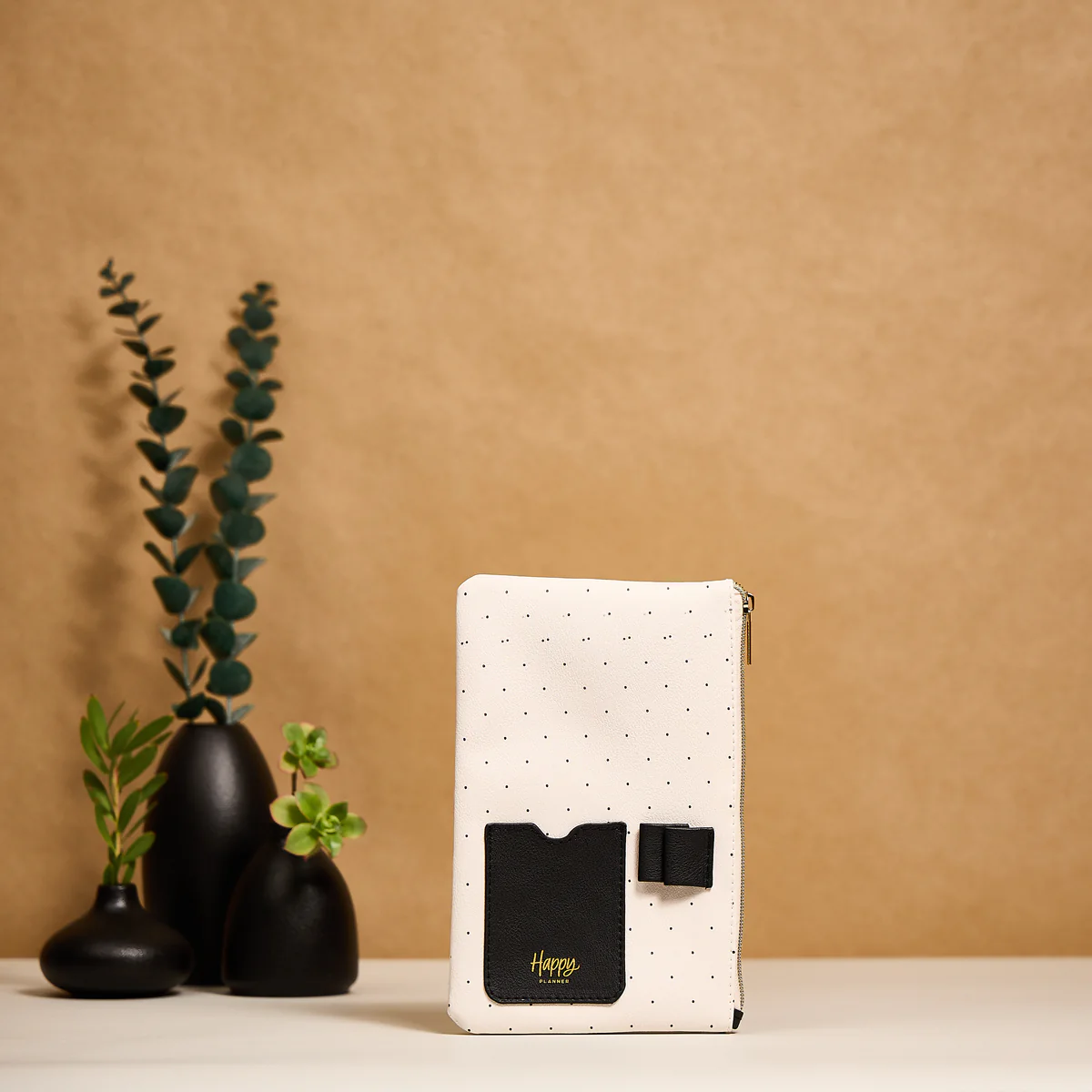 Textured Tile - Classic Banded Pen Pouch With Pen Loop 3 Textured Tile - Classic Banded Pen Pouch With Pen Loop